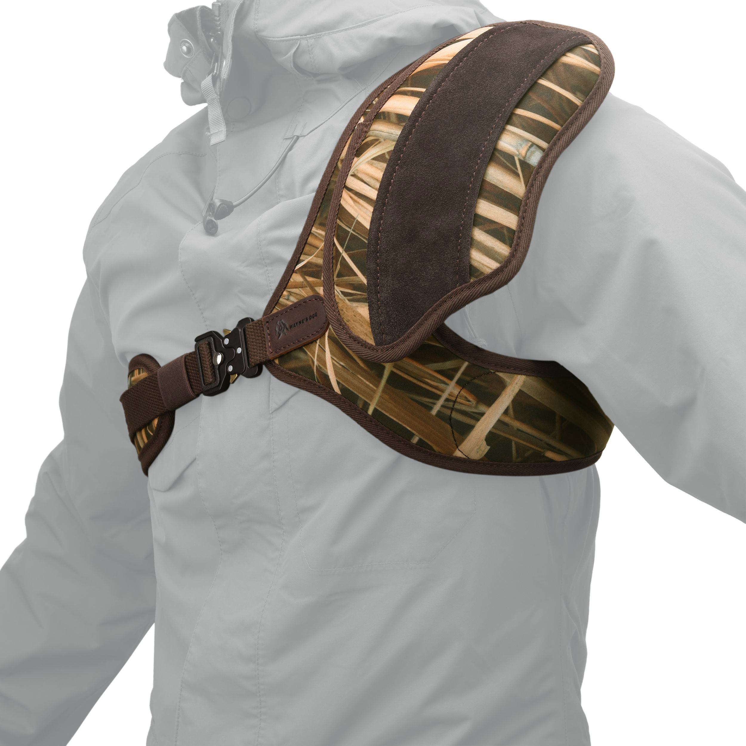 Padded Shooting Recoil Field Shields, Camouflage Shoulder Shooting Vest Pad Unisex Fit