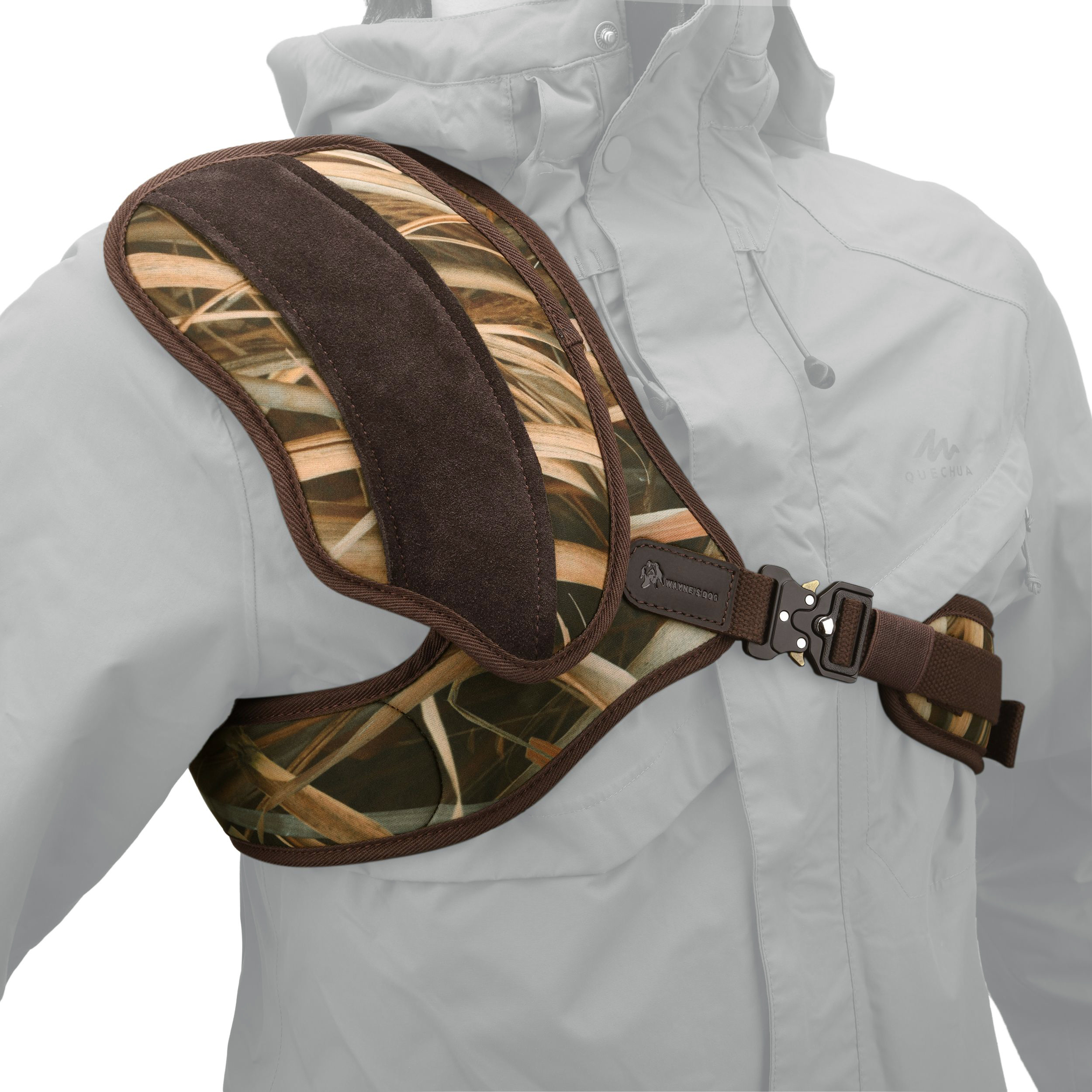 Padded Shooting Recoil Field Shields, Camouflage Shoulder Shooting Vest Pad Unisex Fit