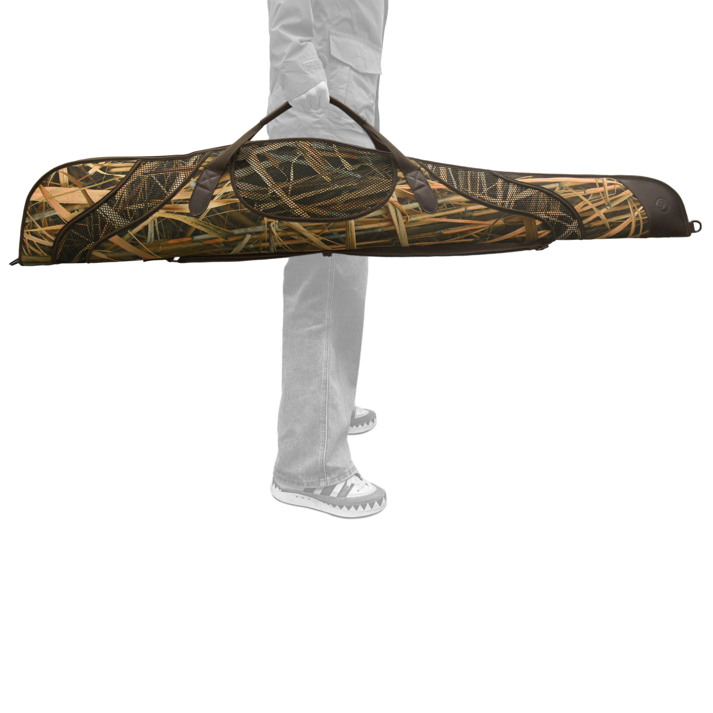 44" / 56" Soft Gun Case for Scoped Rifle & Shotgun, Camouflage Gun Storage Bag for Bolt-Action Rifles, Break-Action Shotguns