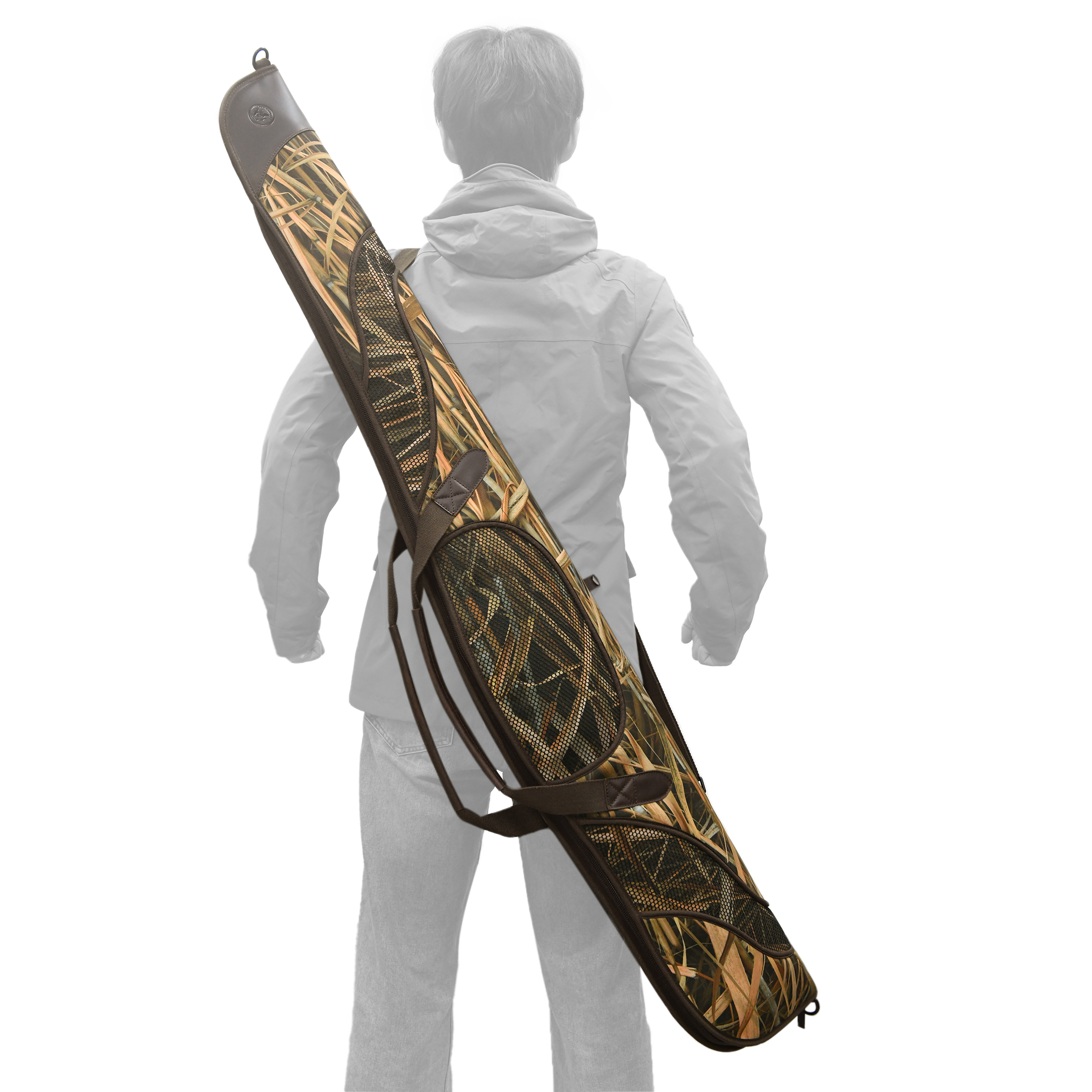 44" / 56" Soft Gun Case for Scoped Rifle & Shotgun, Camouflage Gun Storage Bag for Bolt-Action Rifles, Break-Action Shotguns