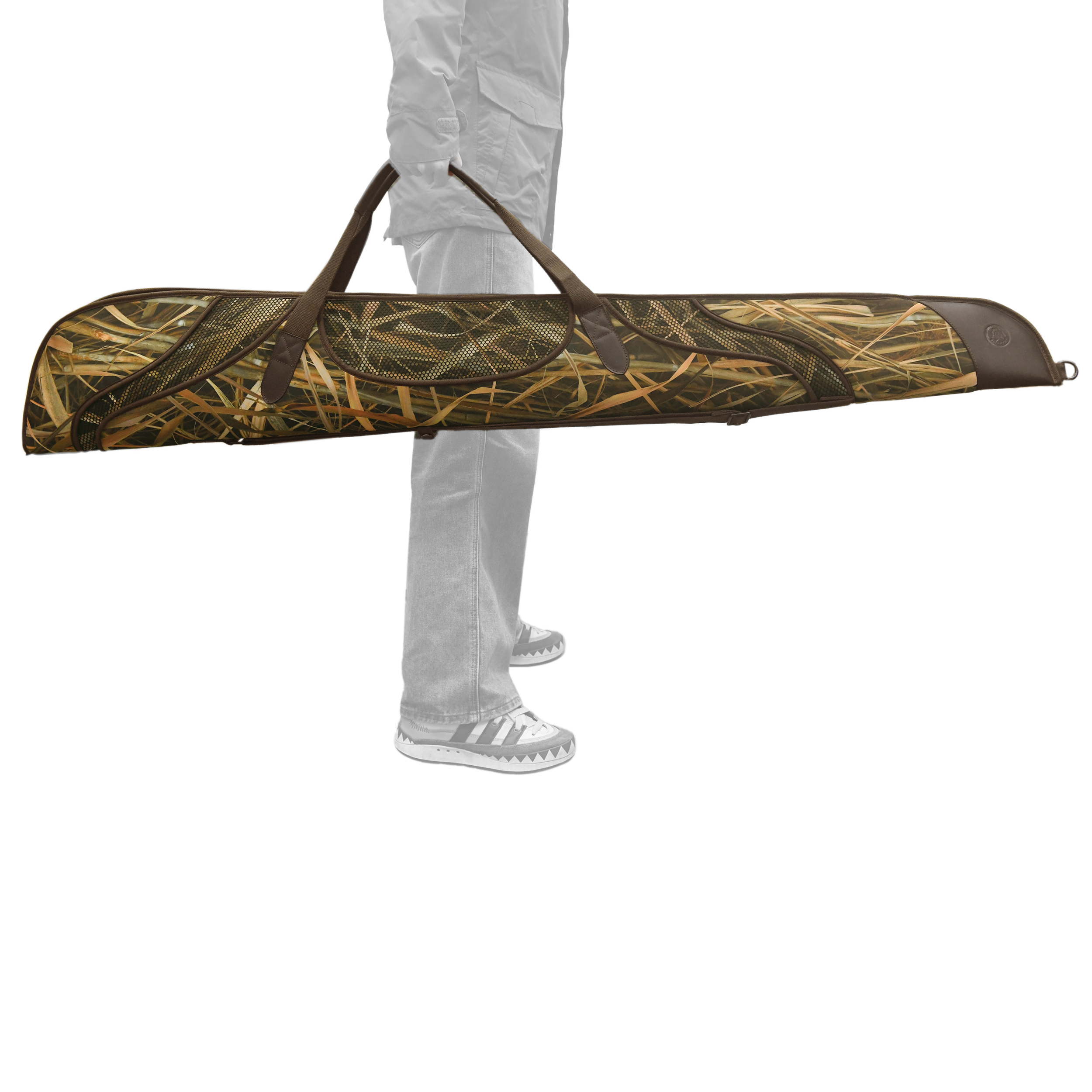 44" / 56" Soft Gun Case for Scoped Rifle & Shotgun, Camouflage Gun Storage Bag for Bolt-Action Rifles, Break-Action Shotguns