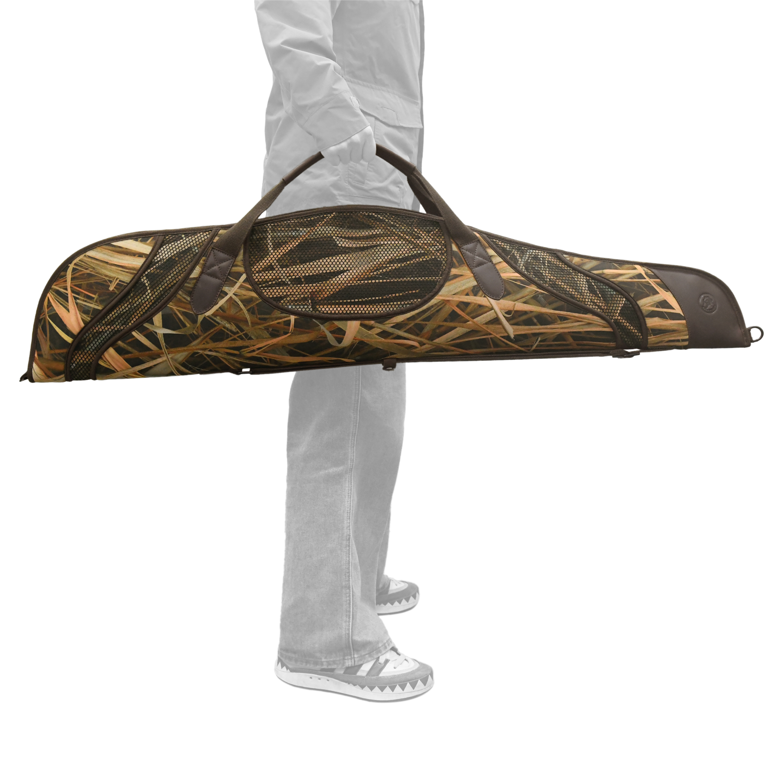 44" / 56" Soft Gun Case for Scoped Rifle & Shotgun, Camouflage Gun Storage Bag for Bolt-Action Rifles, Break-Action Shotguns
