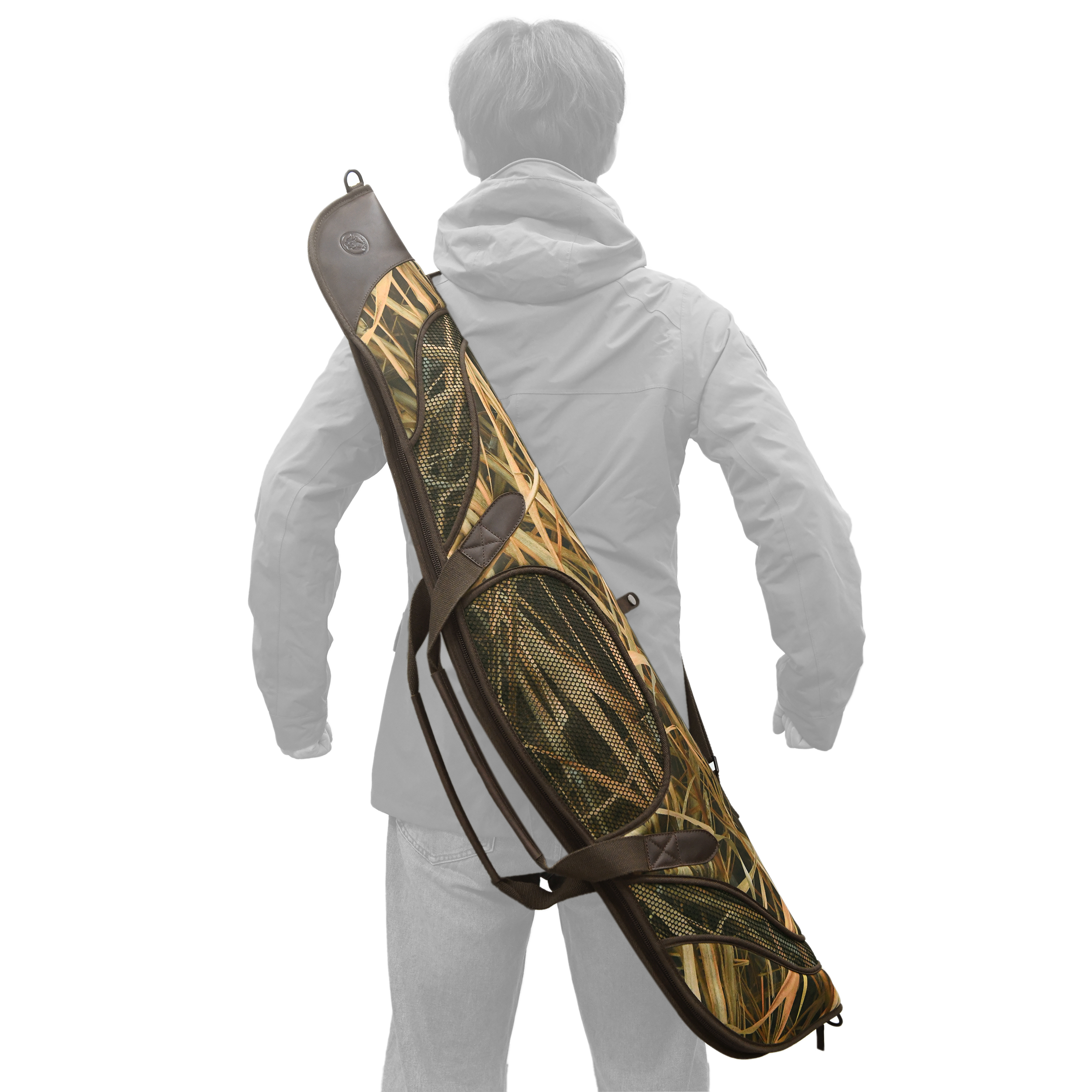 44" / 56" Soft Gun Case for Scoped Rifle & Shotgun, Camouflage Gun Storage Bag for Bolt-Action Rifles, Break-Action Shotguns