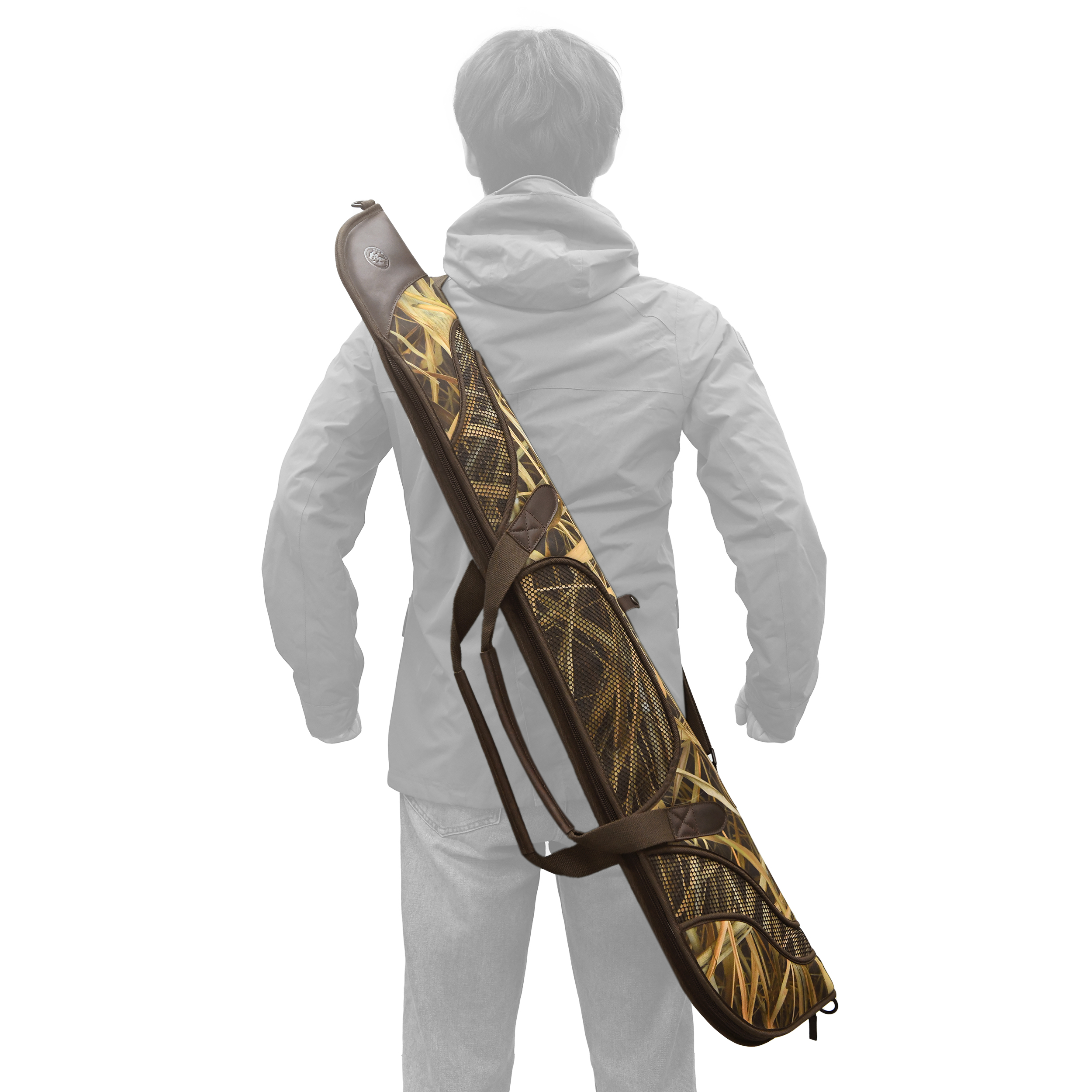 44" / 56" Soft Gun Case for Scoped Rifle & Shotgun, Camouflage Gun Storage Bag for Bolt-Action Rifles, Break-Action Shotguns