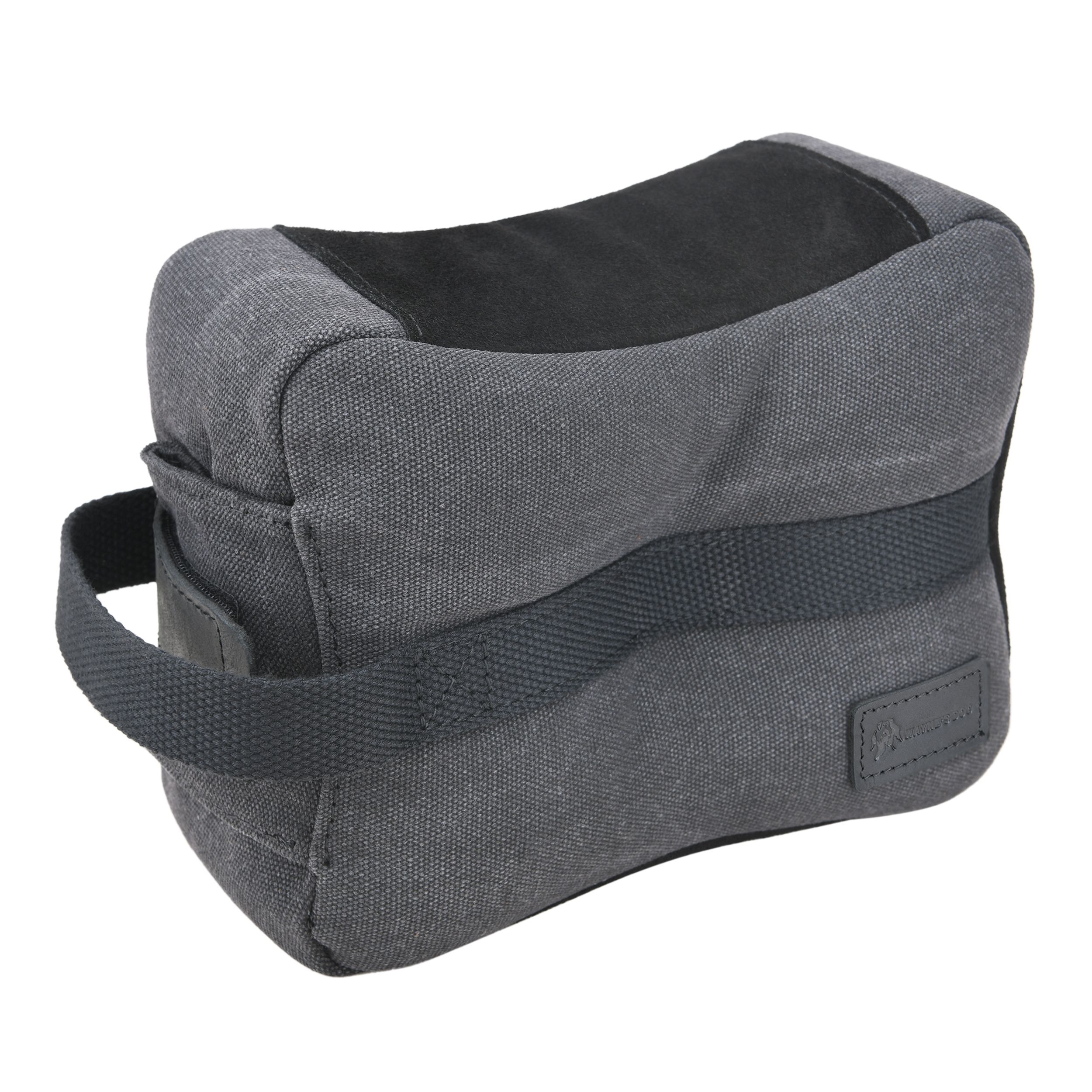 WAYNE'S DOG Canvas Shooting Sabdbag, Unfilled Gun Rest Bag Front Support Bench Bags for Range, Shooting