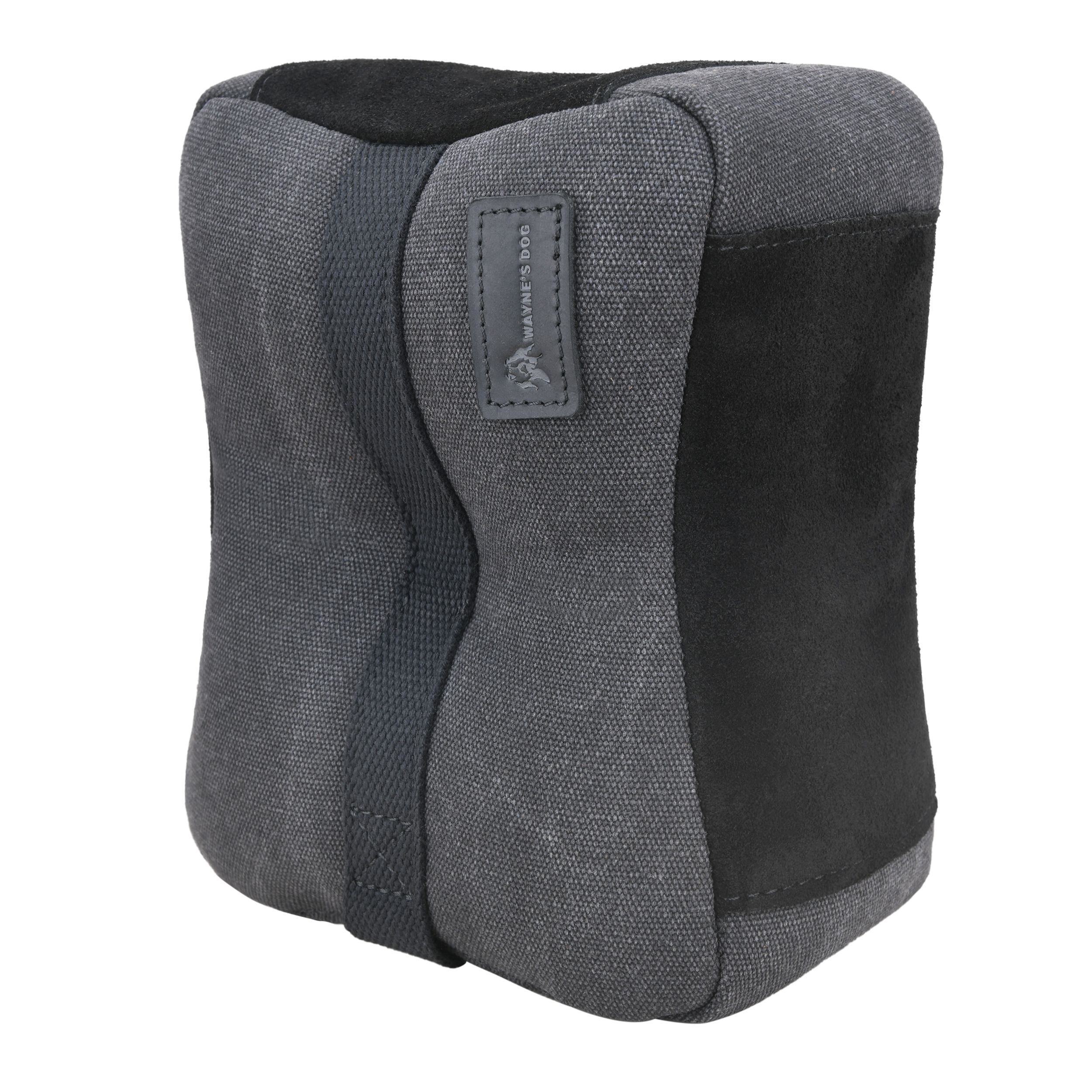 WAYNE'S DOG Canvas Shooting Sabdbag, Unfilled Gun Rest Bag Front Support Bench Bags for Range, Shooting