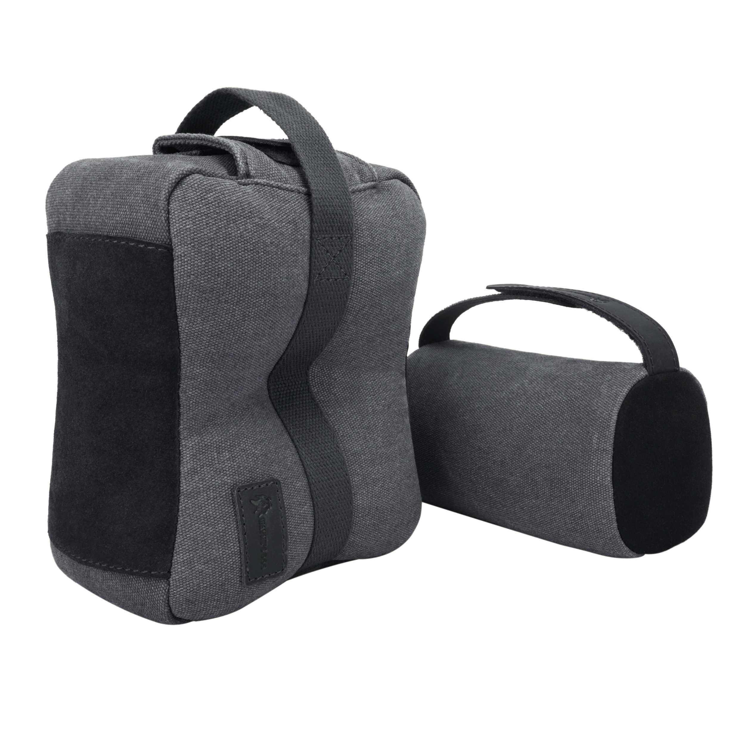 WAYNE'S DOG Canvas Shooting Rest Bags, Unfilled Rest Front & Rear Support Sandbag Stand Holders