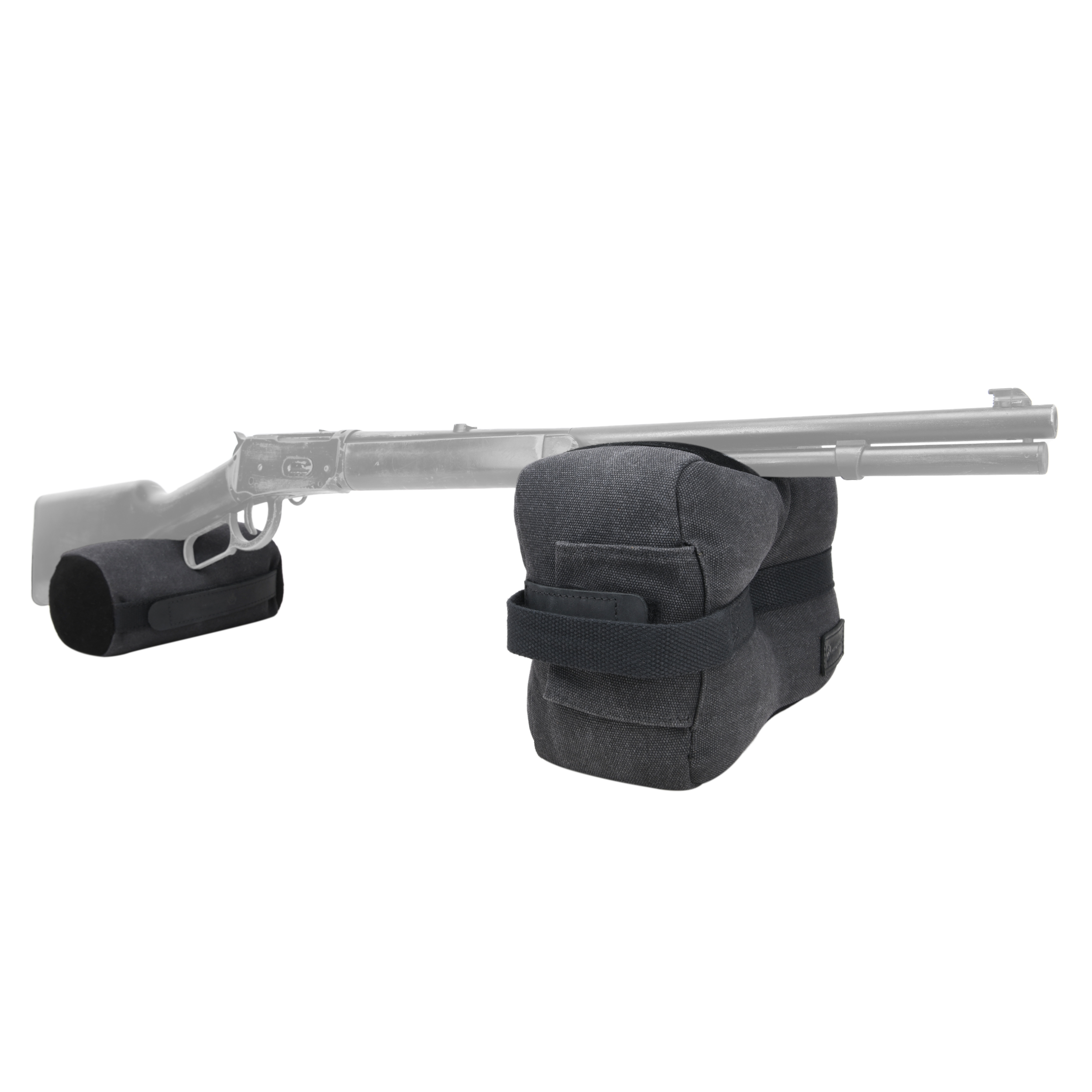 WAYNE'S DOG Canvas Shooting Rest Bags, Unfilled Rest Front & Rear Support Sandbag Stand Holders