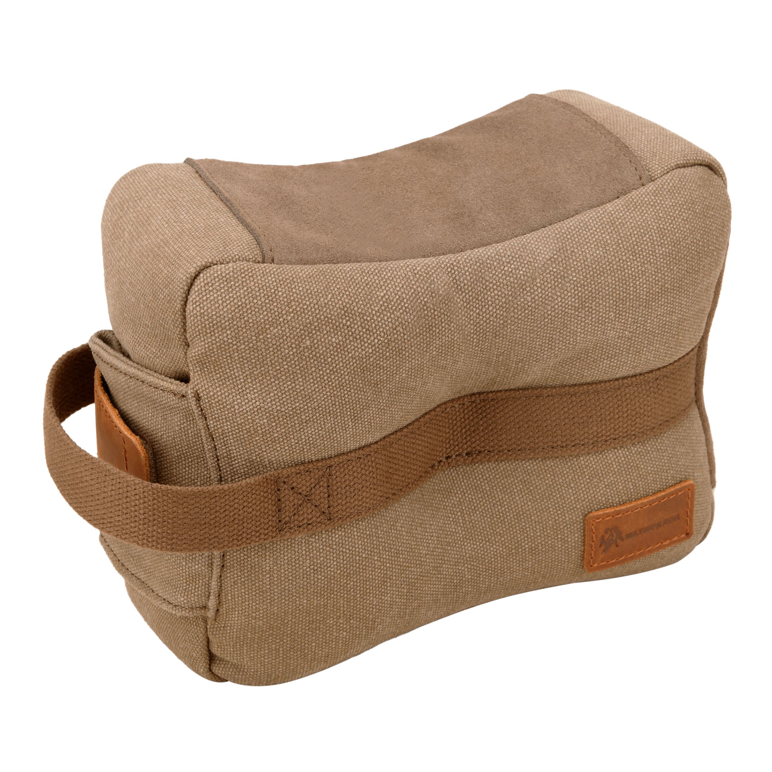 WAYNE'S DOG Canvas Shooting Sabdbag, Unfilled Gun Rest Bag Front Support Bench Bags for Range, Shooting