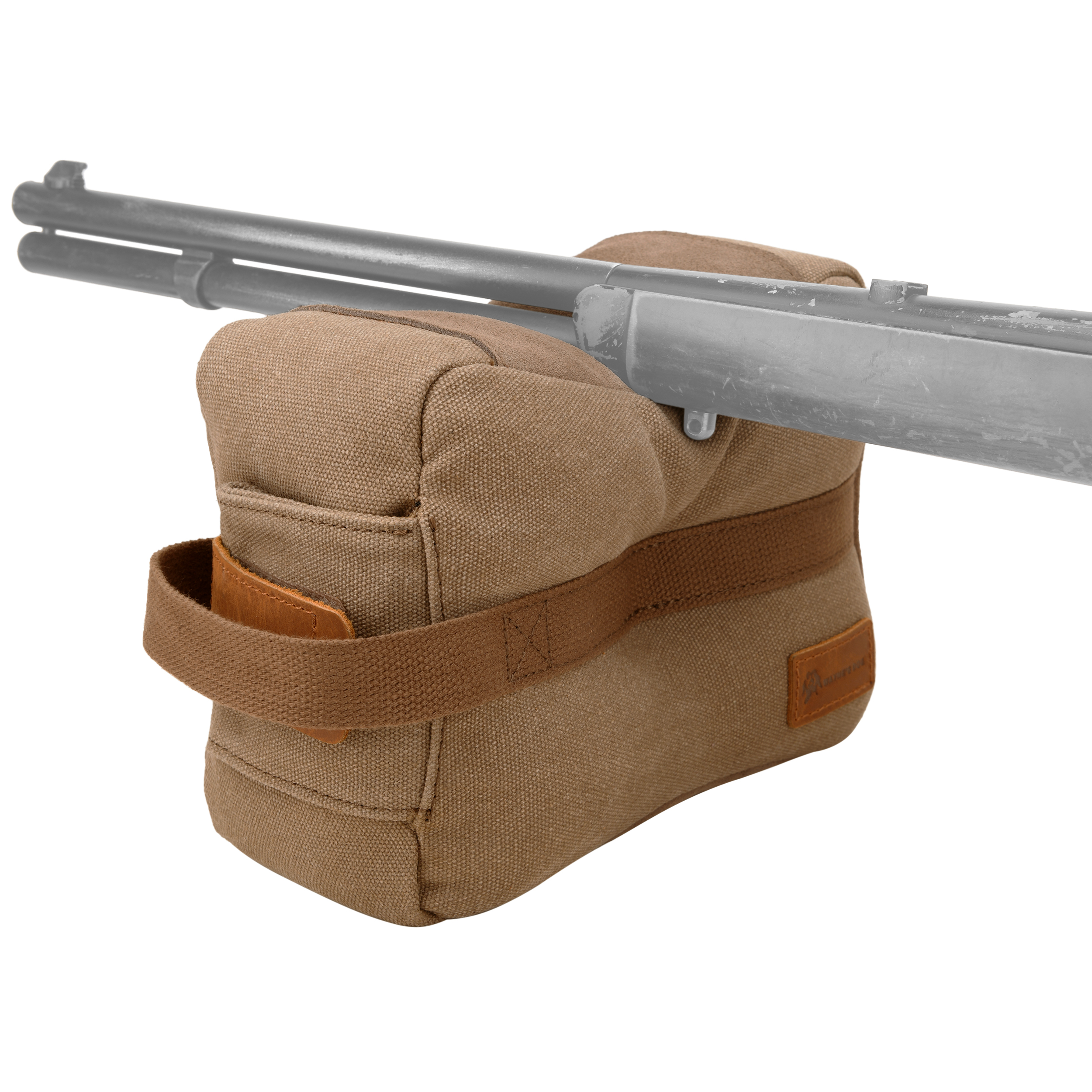 WAYNE'S DOG Canvas Shooting Sabdbag, Unfilled Gun Rest Bag Front Support Bench Bags for Range, Shooting