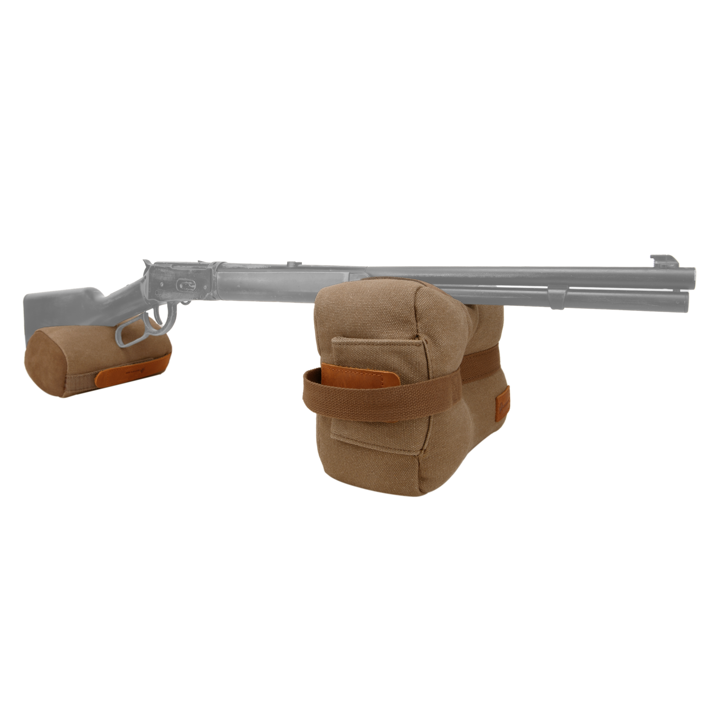 WAYNE'S DOG Canvas Shooting Rest Bags, Unfilled Rest Front & Rear Support Sandbag Stand Holders
