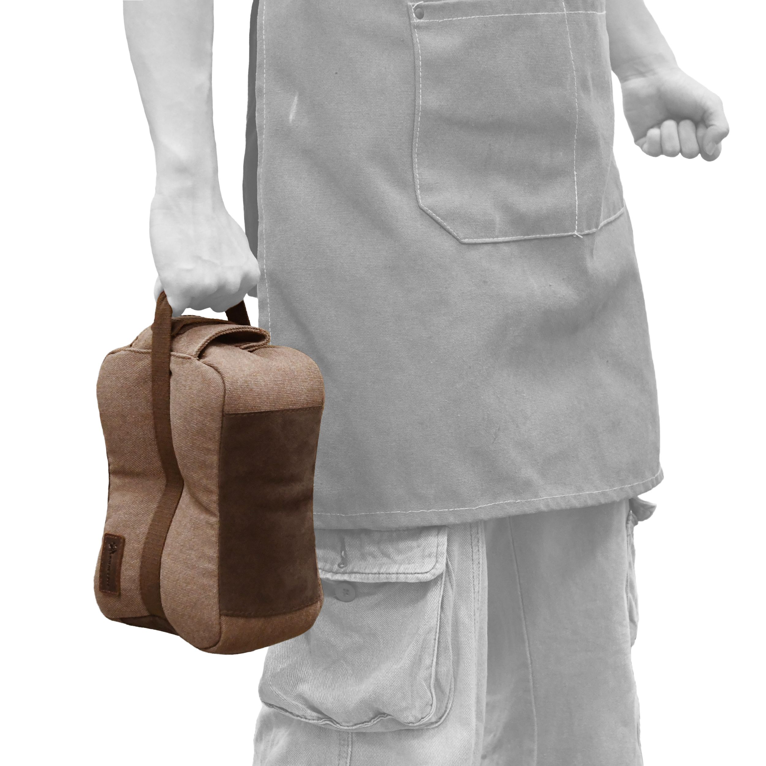 WAYNE'S DOG Canvas Shooting Sabdbag, Unfilled Gun Rest Bag Front Support Bench Bags for Range, Shooting