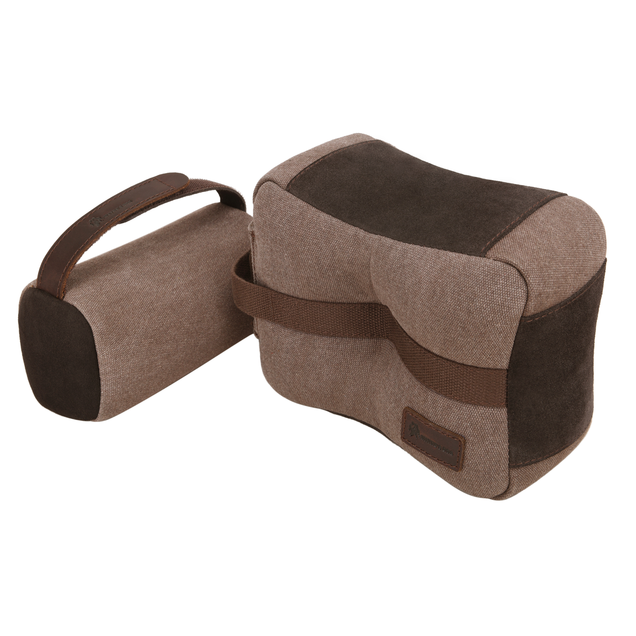 WAYNE'S DOG Canvas Shooting Rest Bags, Unfilled Rest Front & Rear Support Sandbag Stand Holders