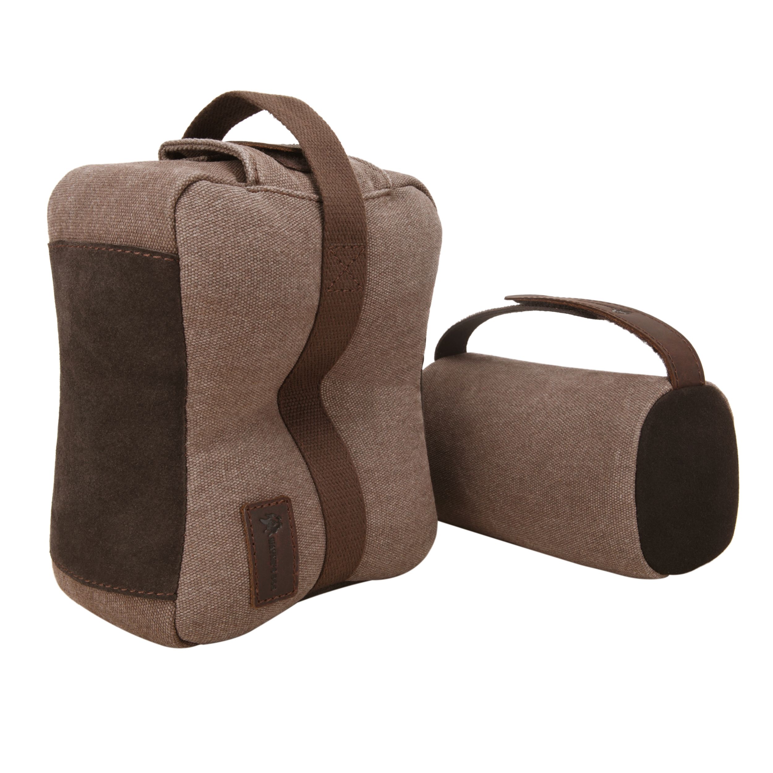 WAYNE'S DOG Canvas Shooting Rest Bags, Unfilled Rest Front & Rear Support Sandbag Stand Holders