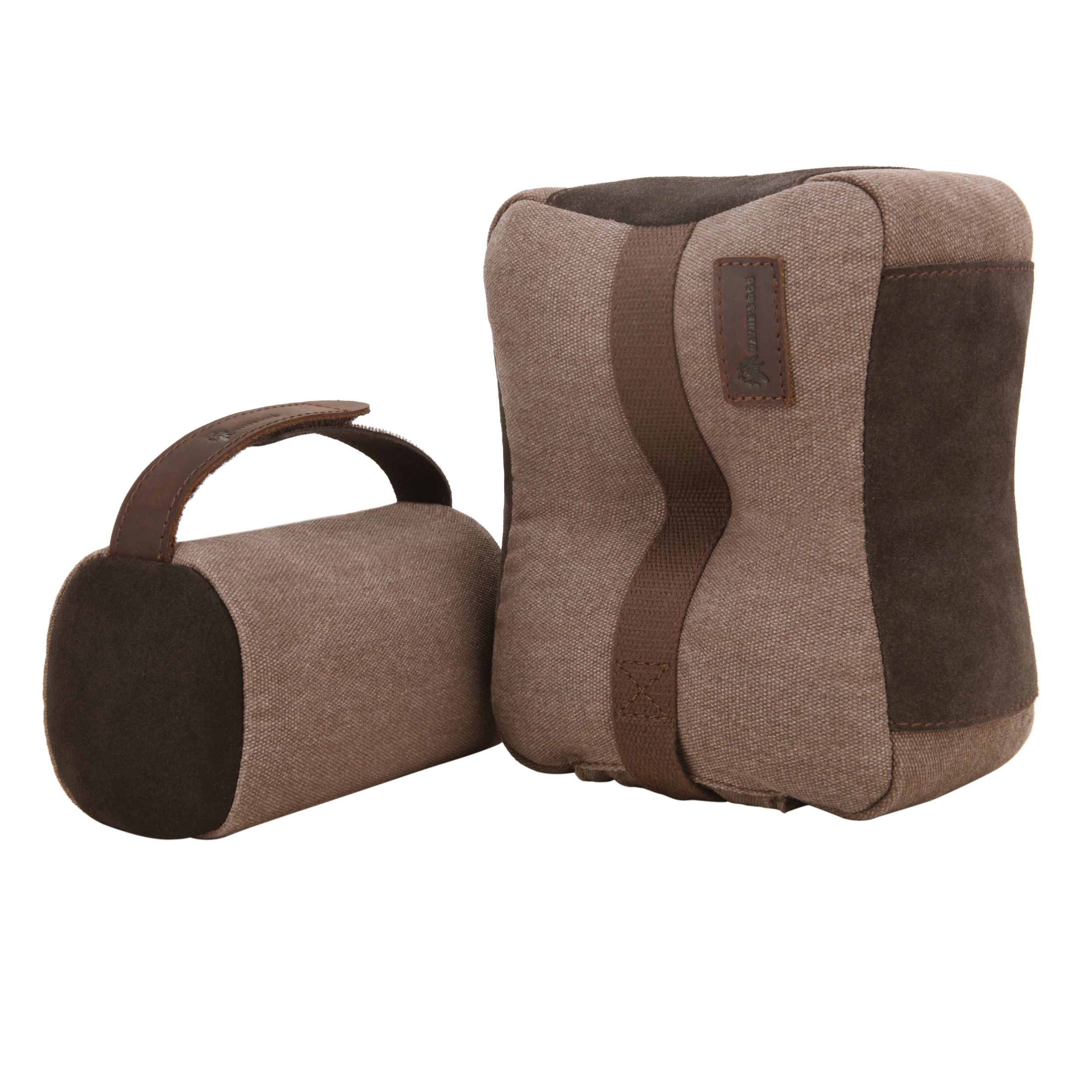 WAYNE'S DOG Canvas Shooting Rest Bags, Unfilled Rest Front & Rear Support Sandbag Stand Holders