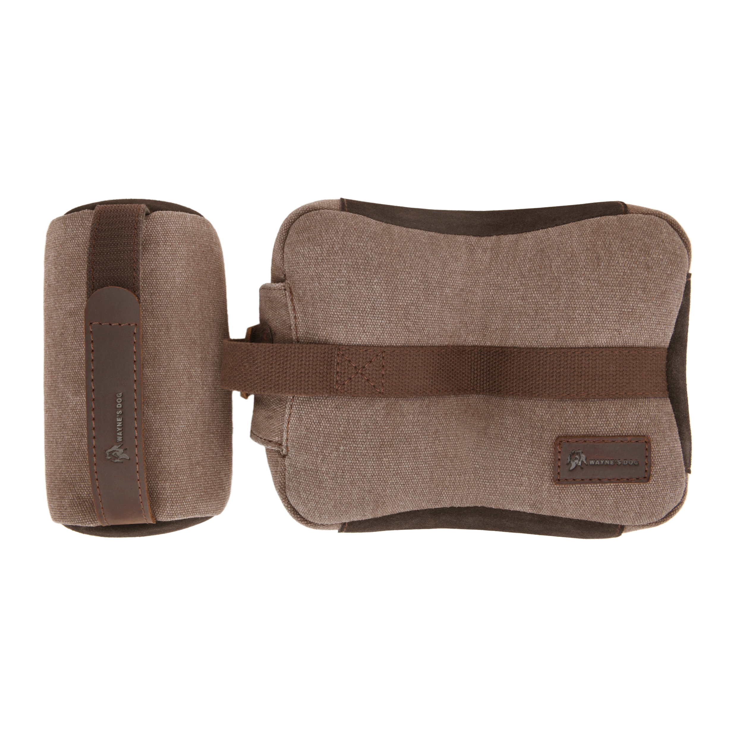 WAYNE'S DOG Canvas Shooting Rest Bags, Unfilled Rest Front & Rear Support Sandbag Stand Holders