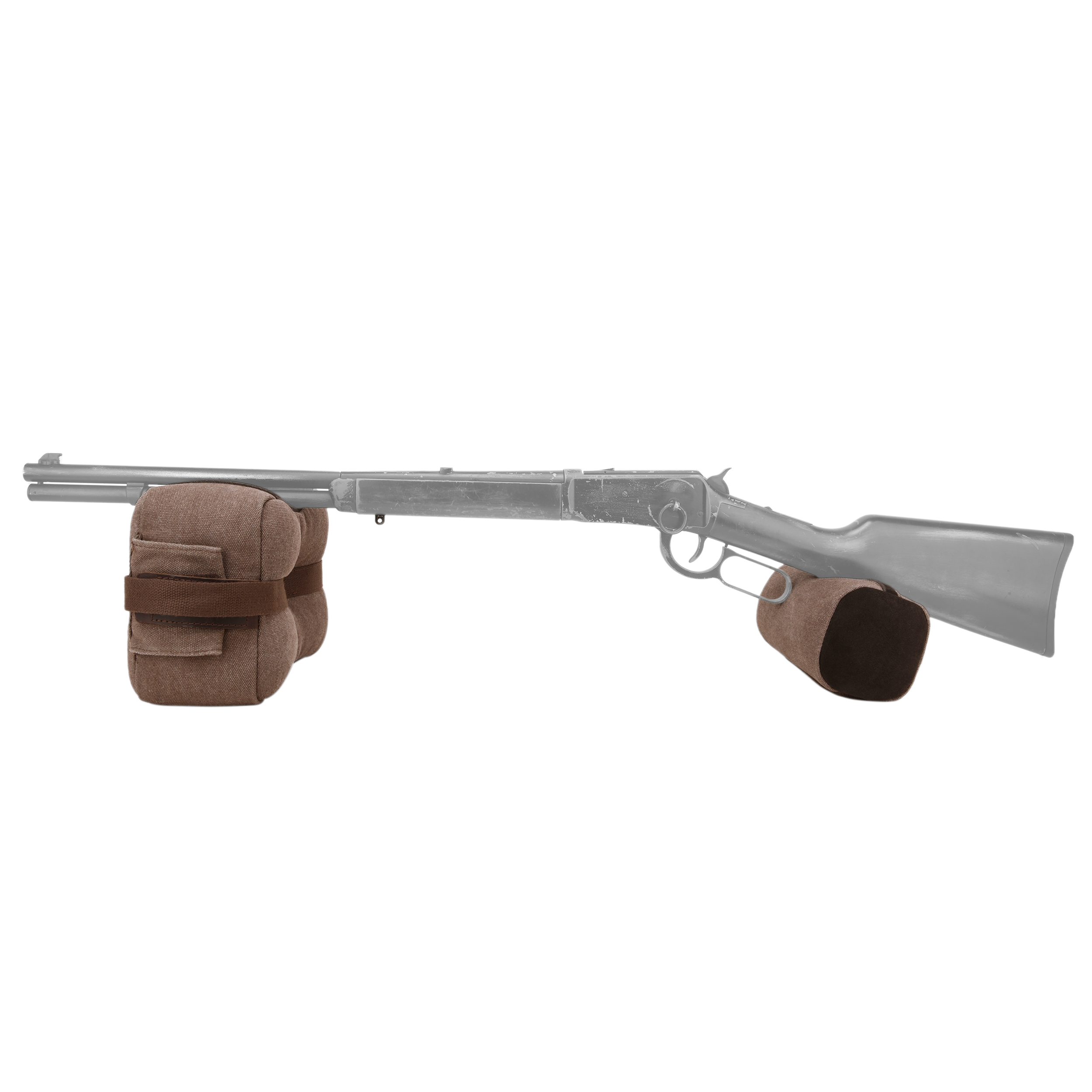 WAYNE'S DOG Canvas Shooting Rest Bags, Unfilled Rest Front & Rear Support Sandbag Stand Holders