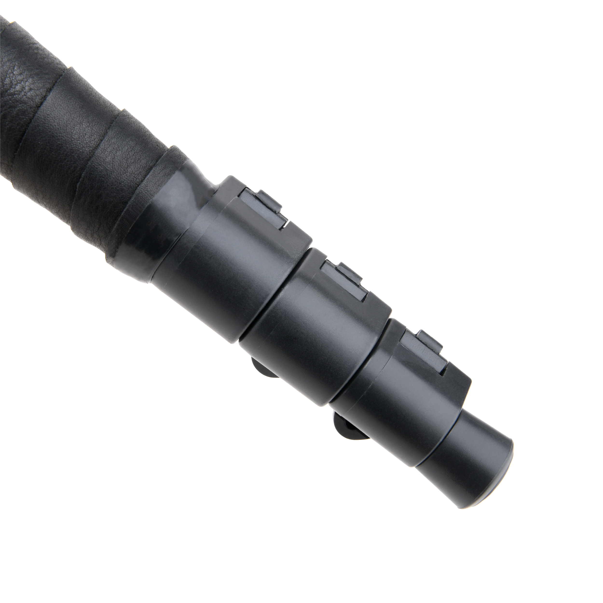 WAYNE'S DOG Shooting Stick Monopod Gun Rifle Shooting Rest with V Yoke, Whole Sheet Leather Wrap