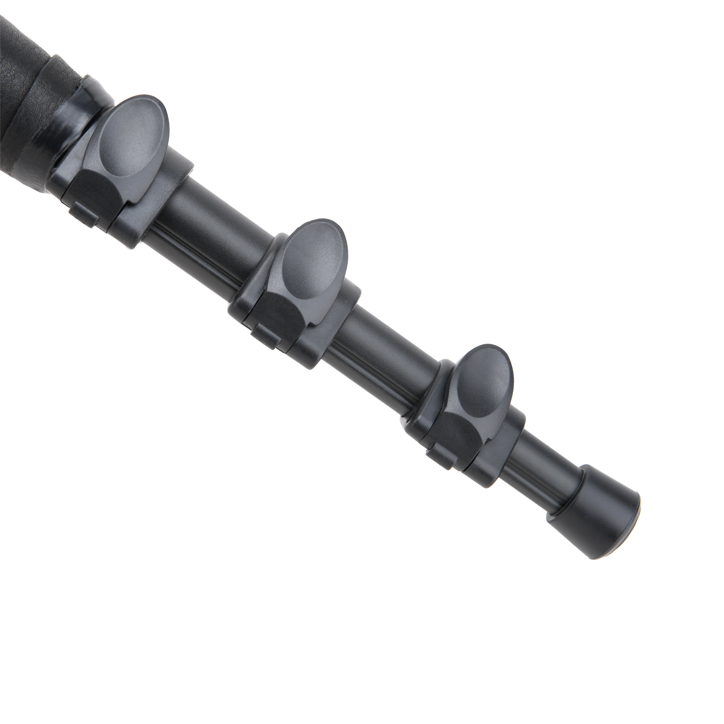 WAYNE'S DOG Shooting Stick Monopod Gun Rifle Shooting Rest with V Yoke, Whole Sheet Leather Wrap