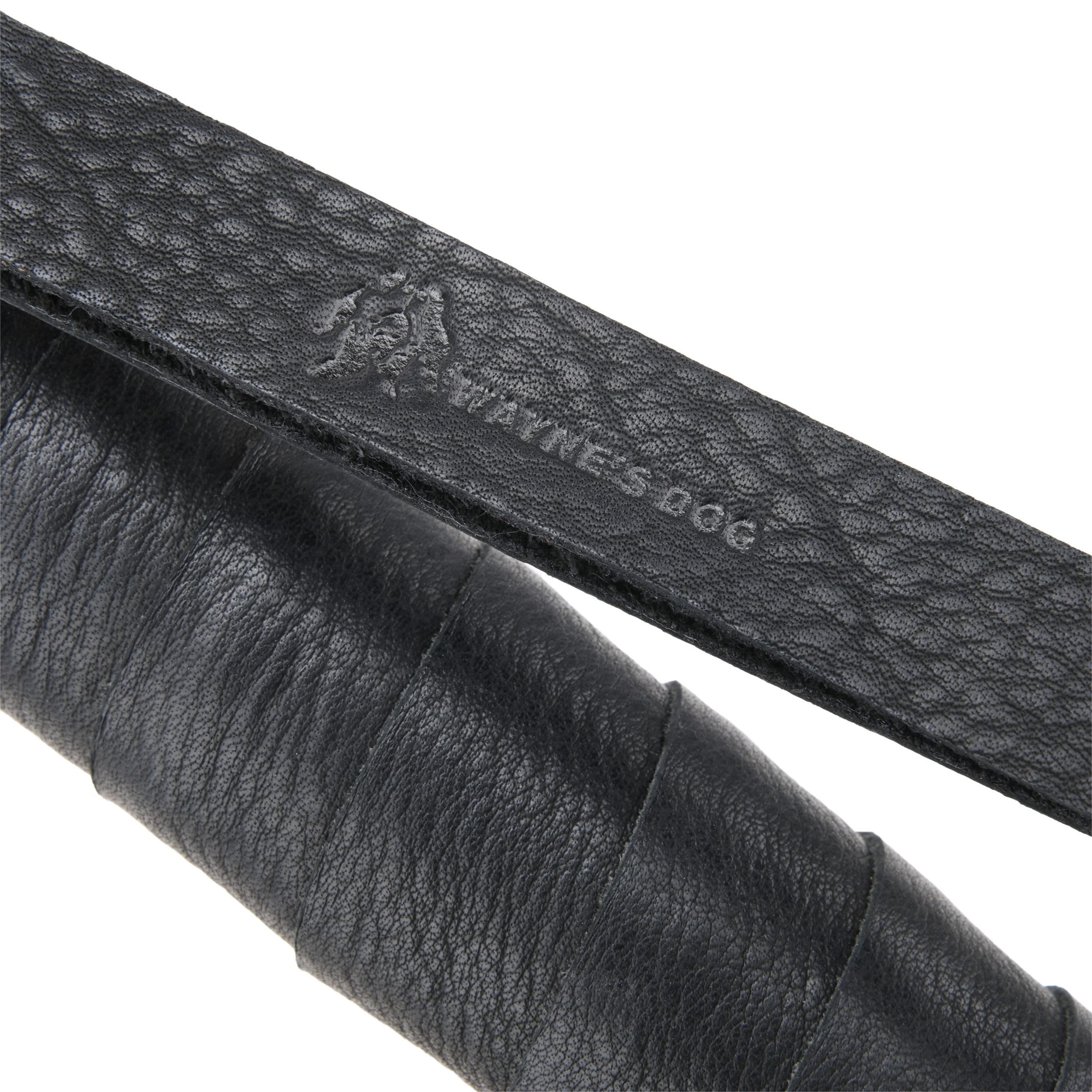 WAYNE'S DOG Shooting Stick Monopod Gun Rifle Shooting Rest with V Yoke, Whole Sheet Leather Wrap