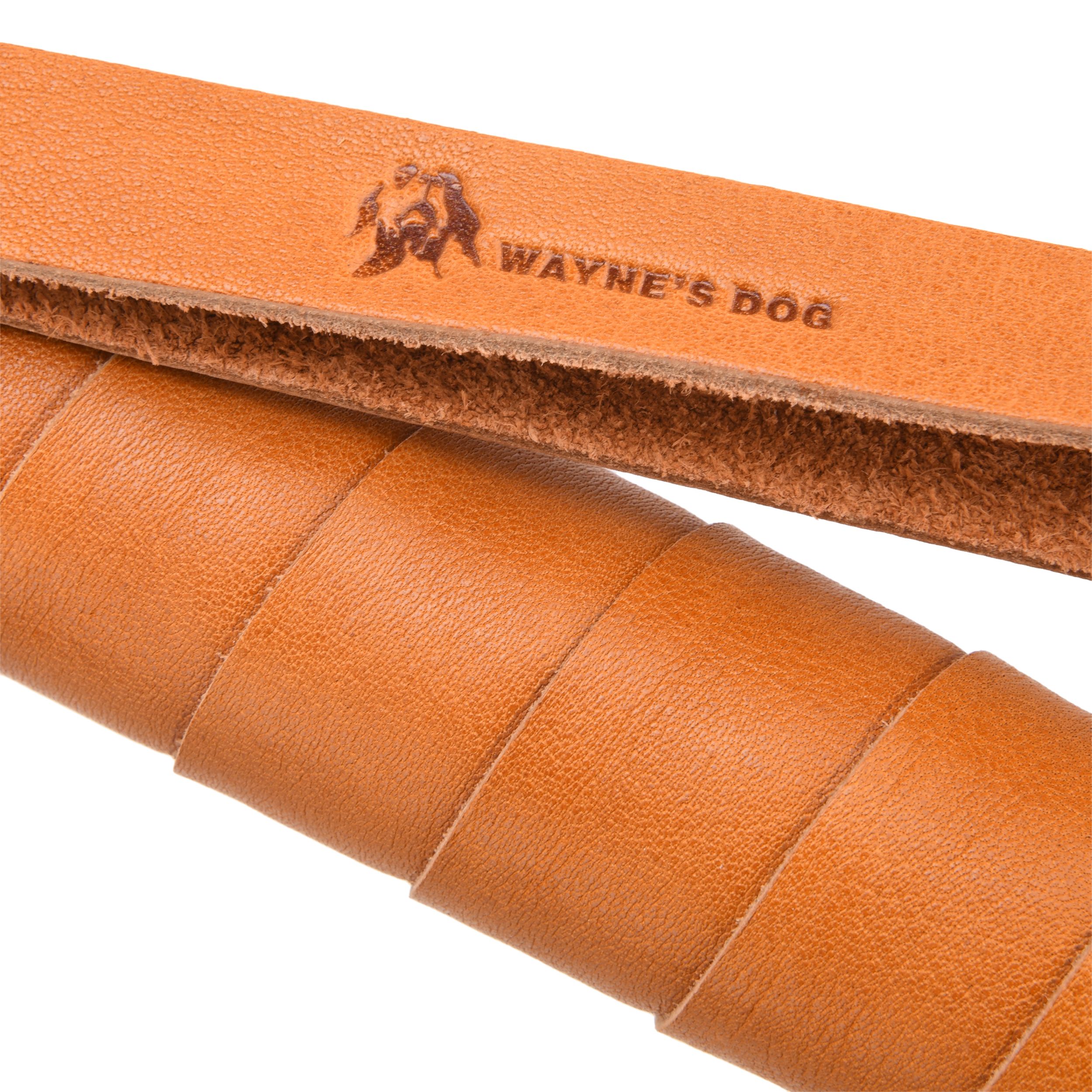 WAYNE'S DOG Shooting Stick Monopod Gun Rifle Shooting Rest with V Yoke, Whole Sheet Leather Wrap