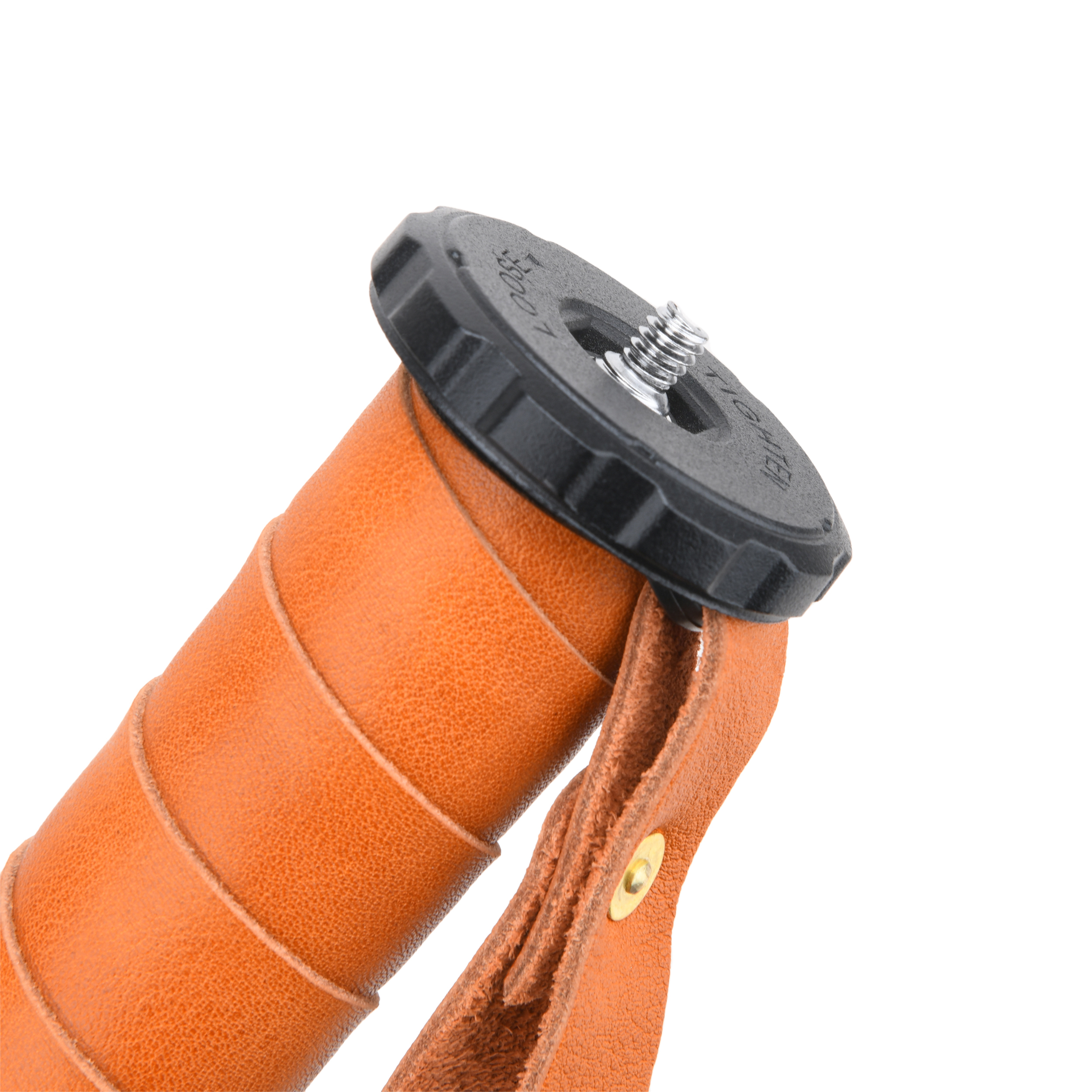 WAYNE'S DOG Shooting Stick Monopod Gun Rifle Shooting Rest with V Yoke, Whole Sheet Leather Wrap