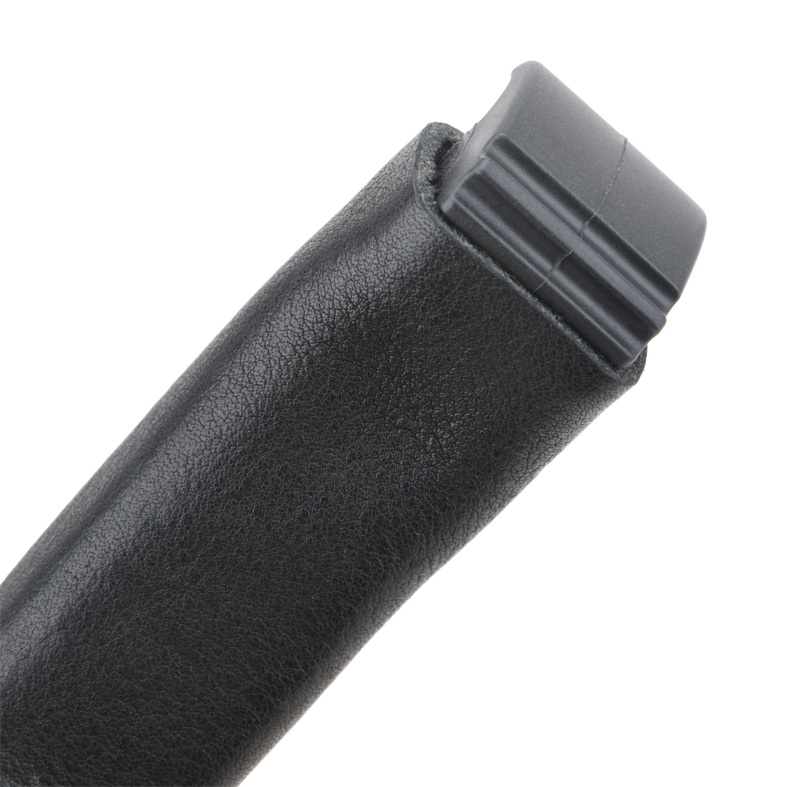 WAYNE'S DOG Shooting Stick Monopod Gun Rifle Shooting Rest with V Yoke, Whole Sheet Leather Wrap