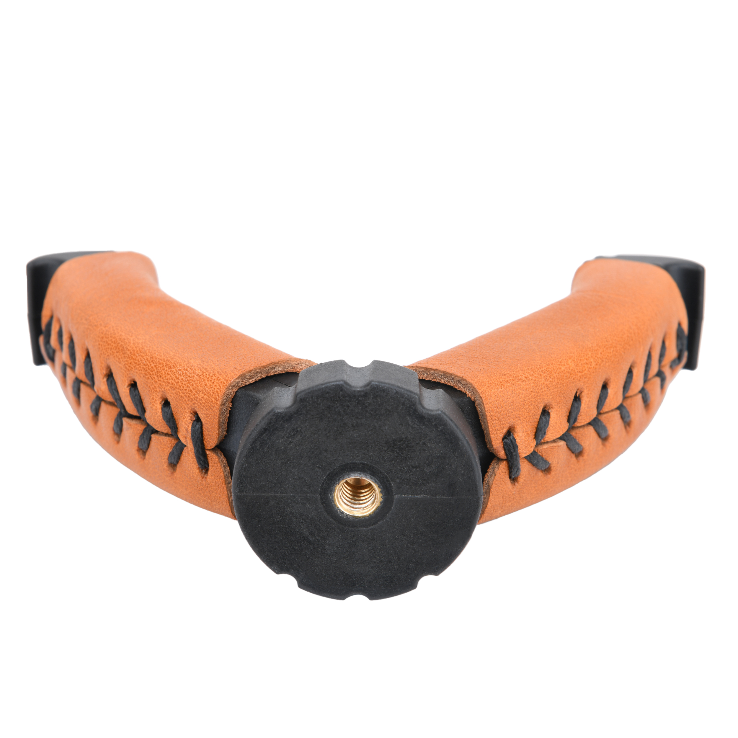 WAYNE'S DOG Shooting Stick Monopod Gun Rifle Shooting Rest with V Yoke, Whole Sheet Leather Wrap