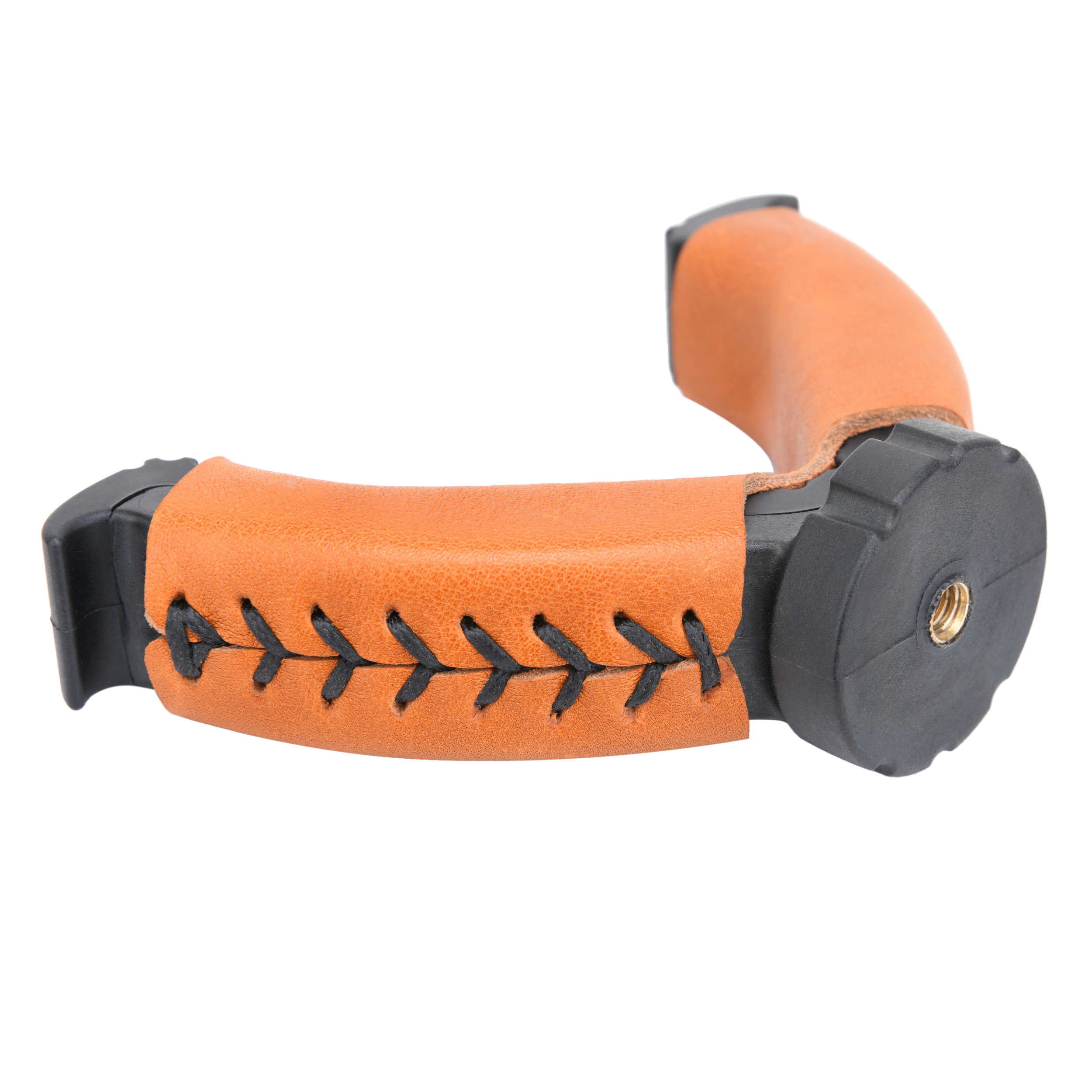 WAYNE'S DOG Shooting Stick Monopod Gun Rifle Shooting Rest with V Yoke, Whole Sheet Leather Wrap