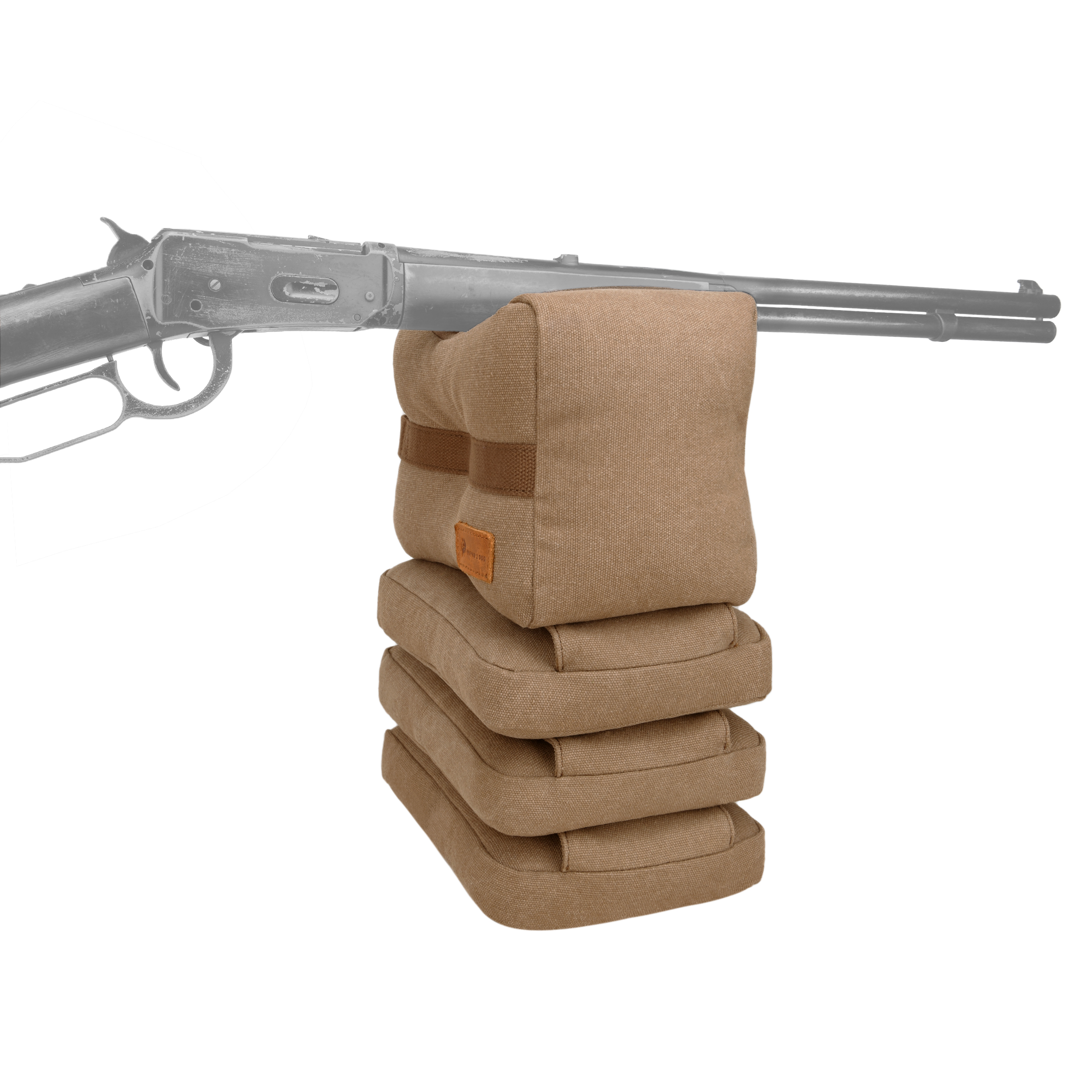 WAYNE'S DOG Shooting Rest Bags Combo , Rest Front & Rear Support Sandbag Stand Holders