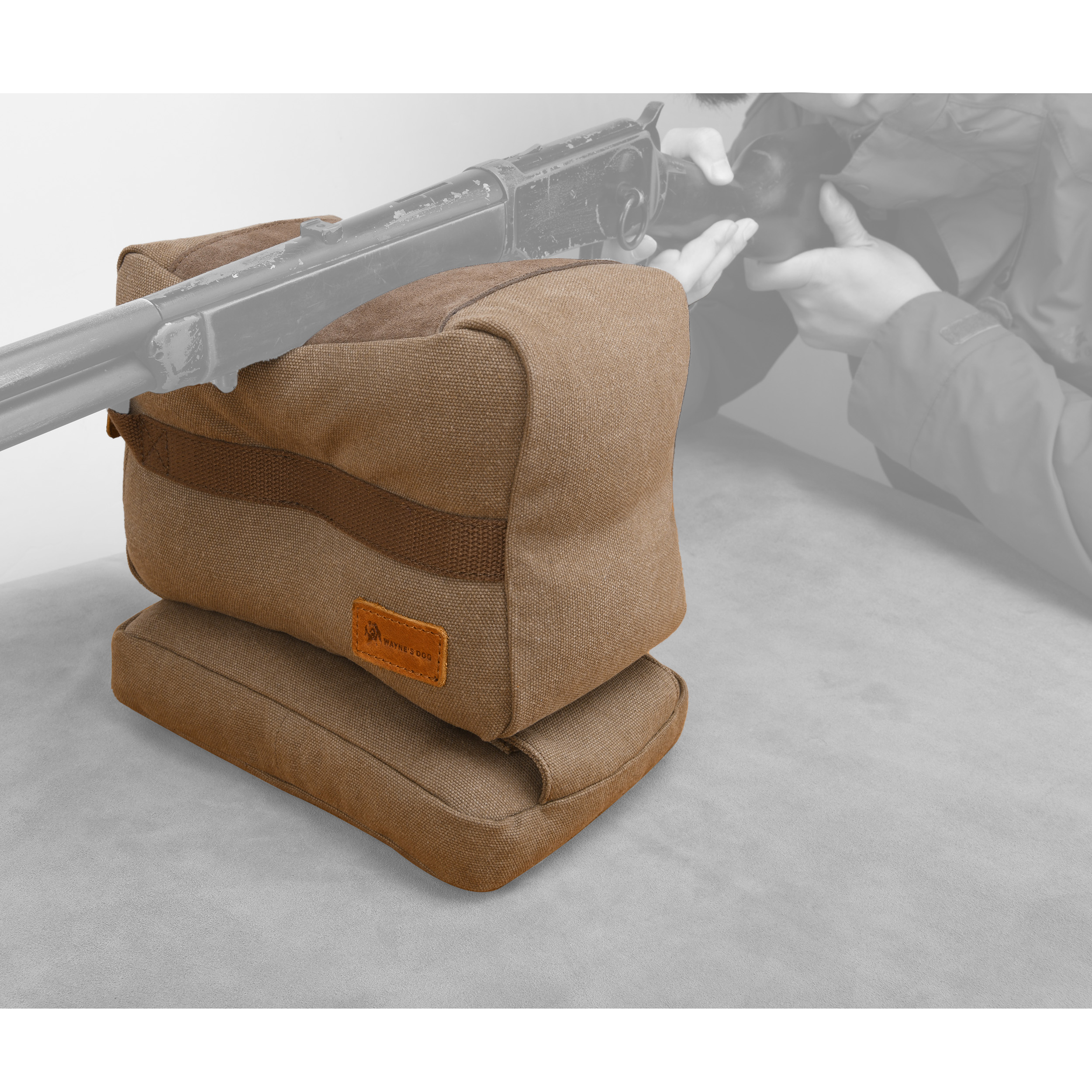 WAYNE'S DOG Shooting Rest Bags Combo , Rest Front & Rear Support Sandbag Stand Holders