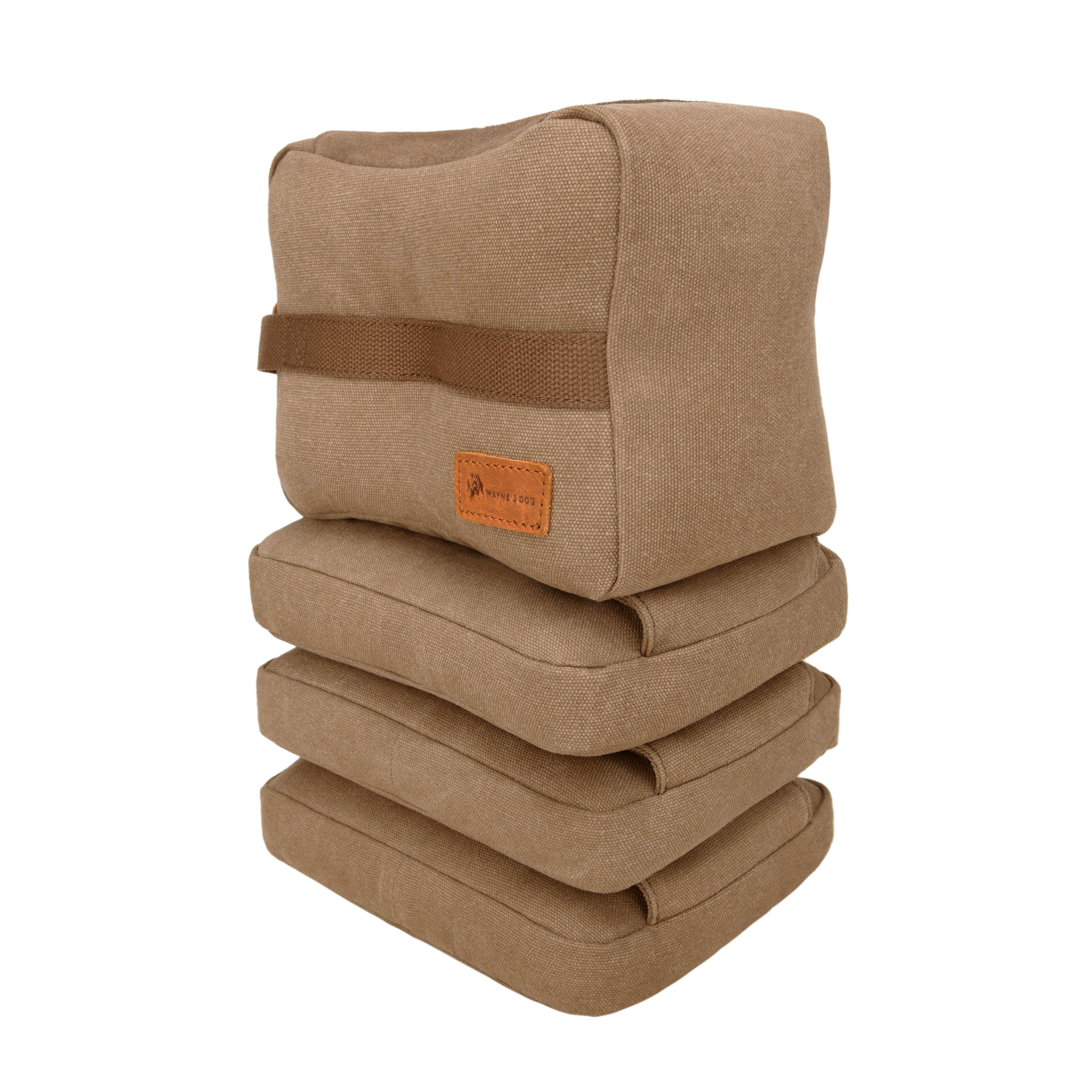 WAYNE'S DOG Shooting Rest Bags Combo , Rest Front & Rear Support Sandbag Stand Holders