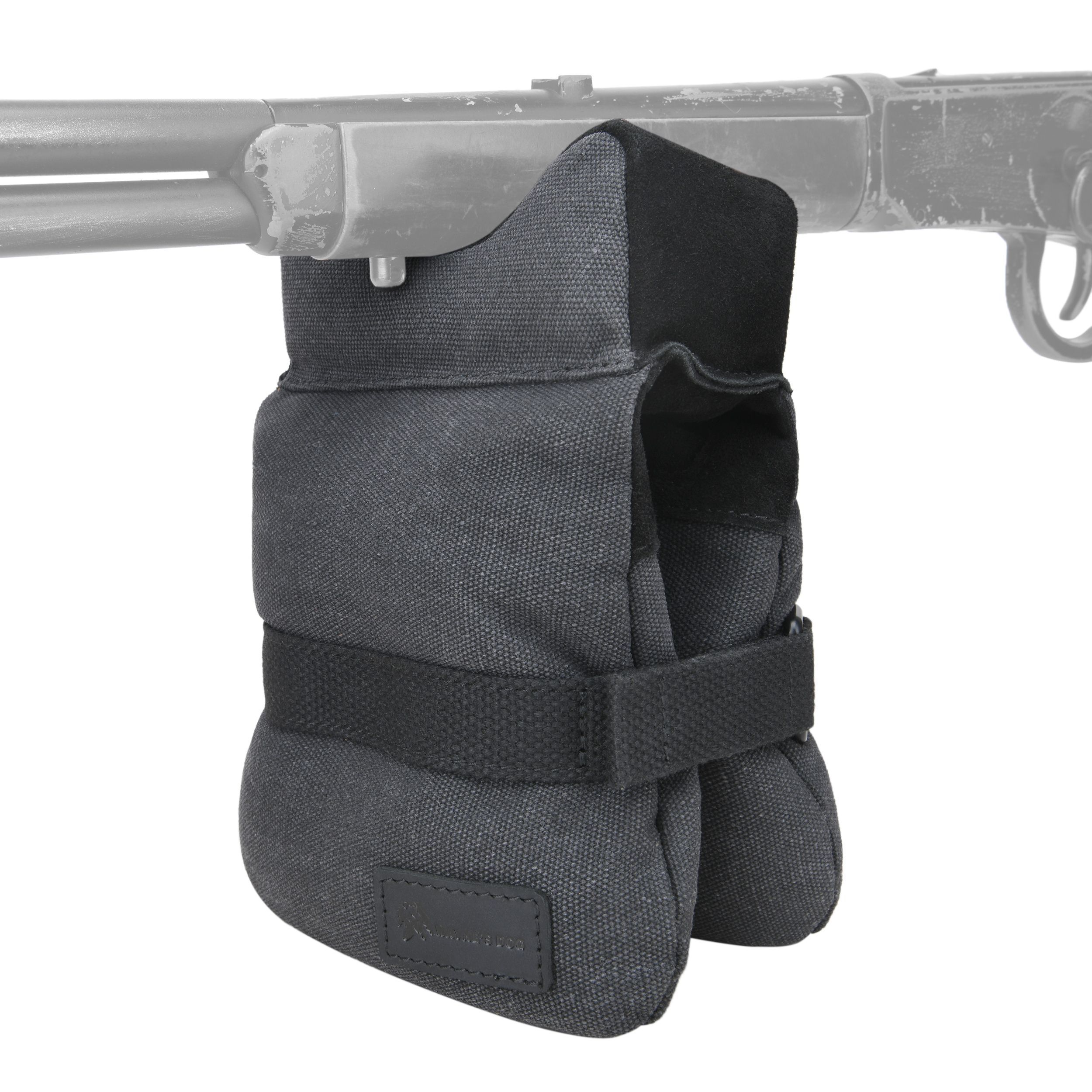 WAYNE'S DOG Shooting Bag Unfilled, Prone Shooting Rest Bag, Front Squeeze Bag for Hunting Shooting