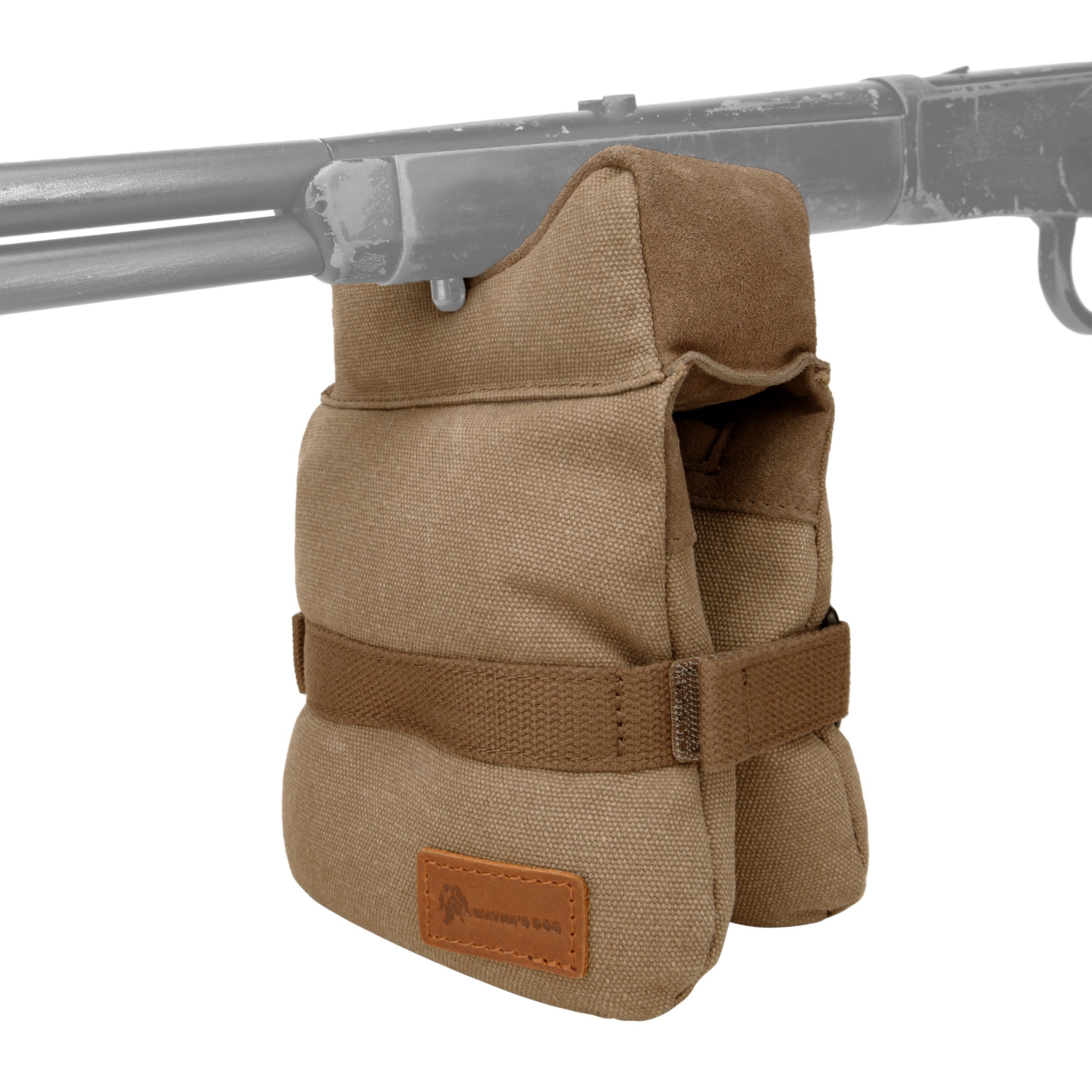 WAYNE'S DOG Shooting Bag Unfilled, Prone Shooting Rest Bag, Front Squeeze Bag for Hunting Shooting