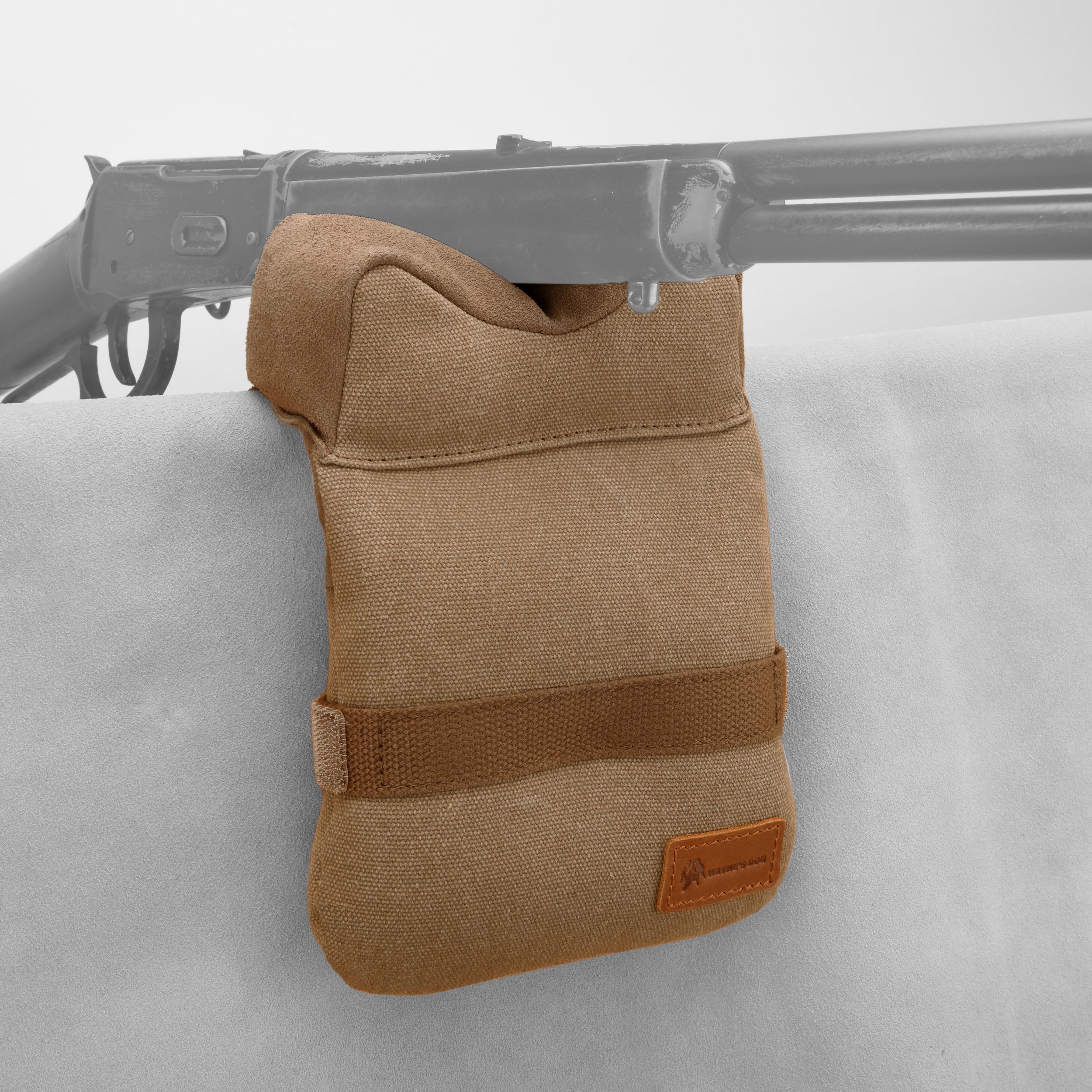 WAYNE'S DOG Shooting Bag Unfilled, Prone Shooting Rest Bag, Front Squeeze Bag for Hunting Shooting