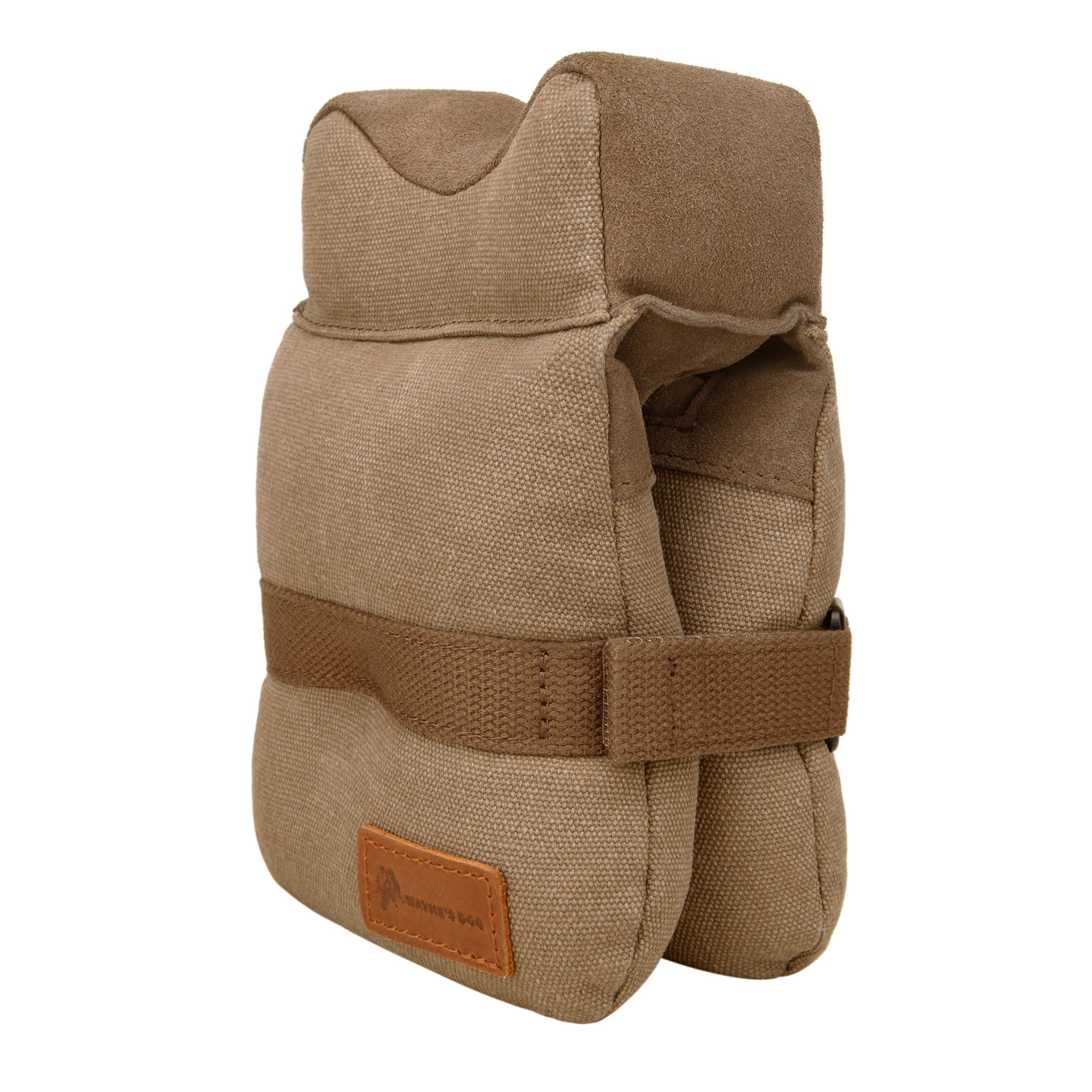 WAYNE'S DOG Shooting Bag Unfilled, Prone Shooting Rest Bag, Front Squeeze Bag for Hunting Shooting