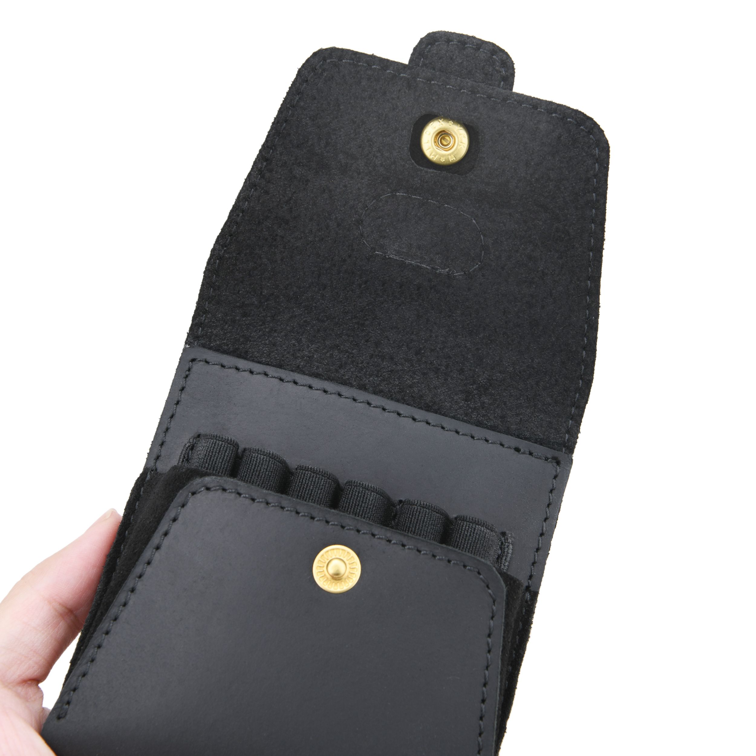 WAYNE'S DOG Leather Rifle Ammo Wallet Shell Cartridge Pouch Holder Ammo Carrier .308 .30-06