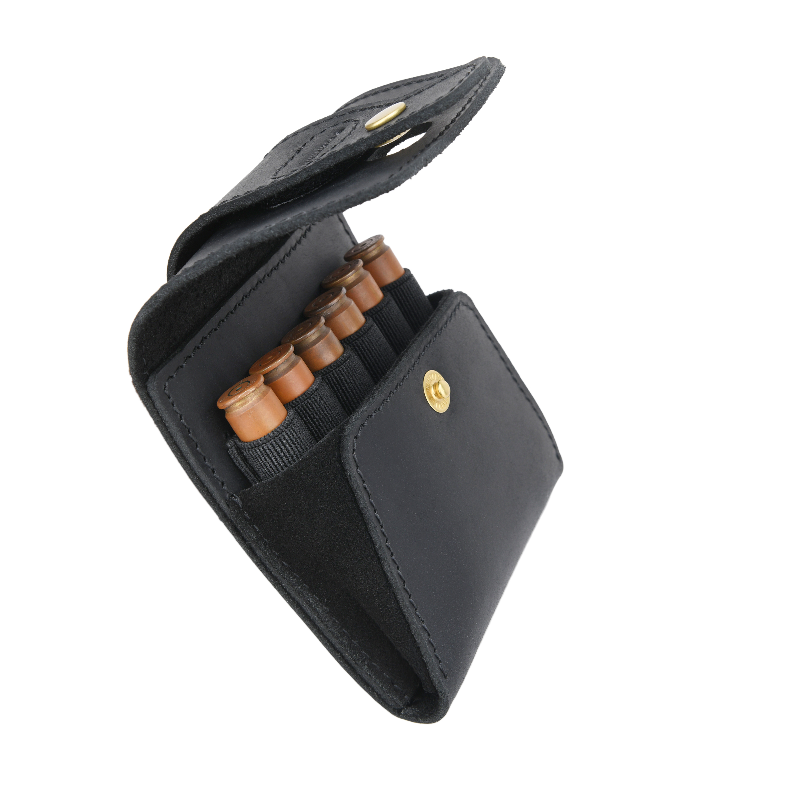 WAYNE'S DOG Leather Rifle Ammo Wallet Shell Cartridge Pouch Holder Ammo Carrier .308 .30-06