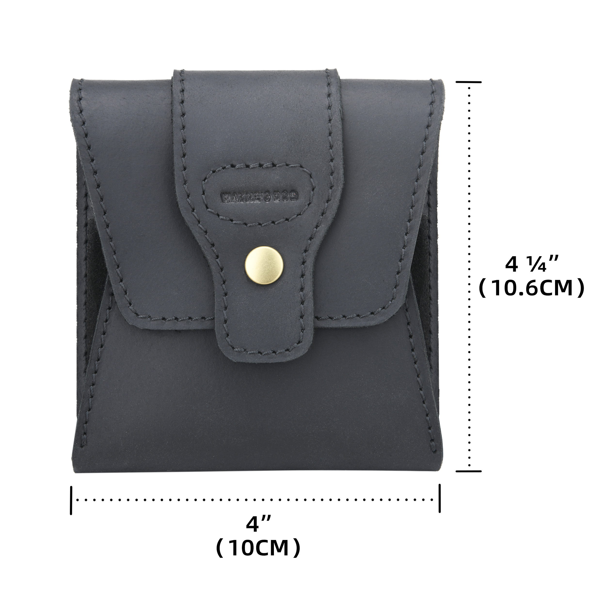 WAYNE'S DOG Leather Rifle Ammo Wallet Shell Cartridge Pouch Holder Ammo Carrier .308 .30-06