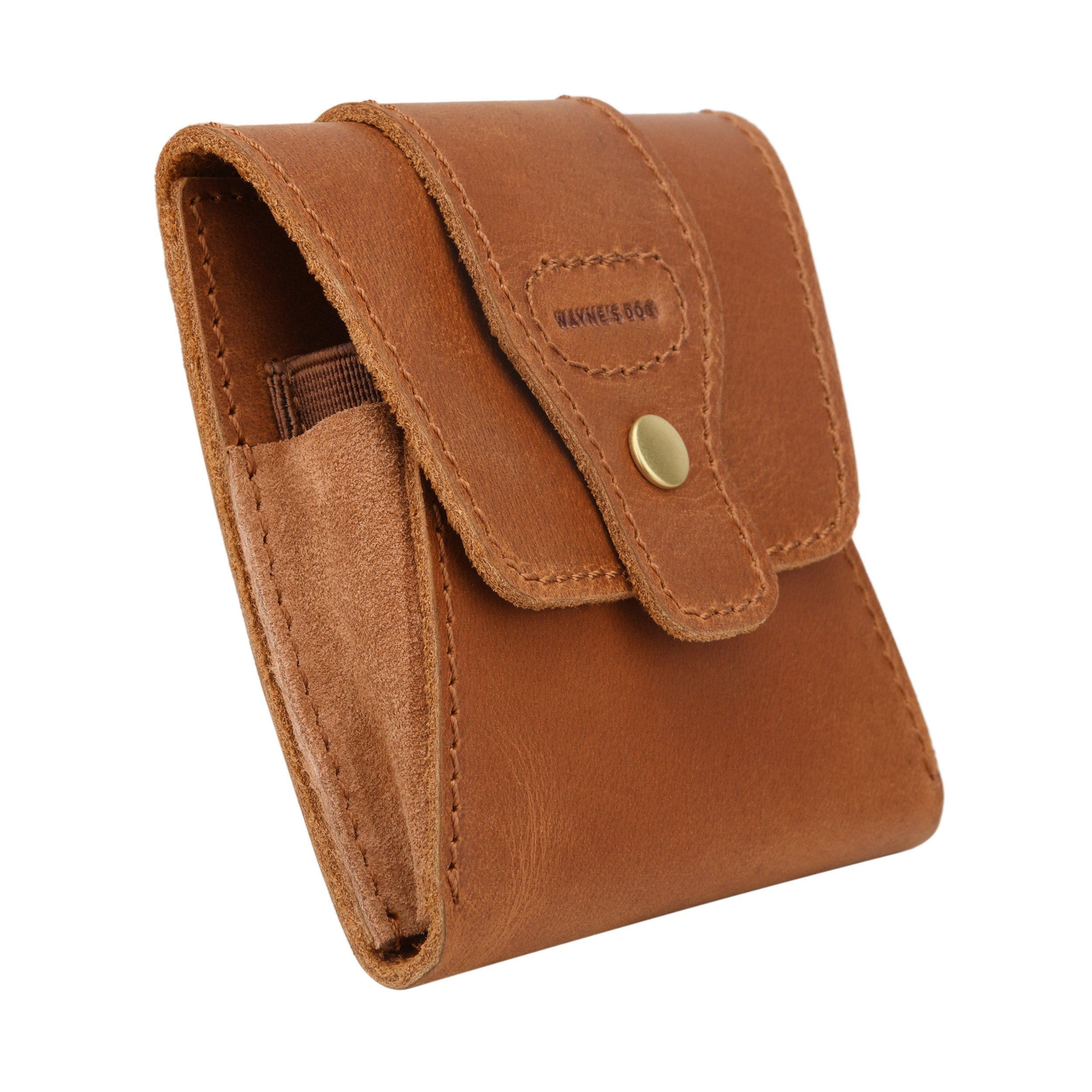 WAYNE'S DOG Leather Rifle Ammo Wallet Shell Cartridge Pouch Holder Ammo Carrier .308 .30-06