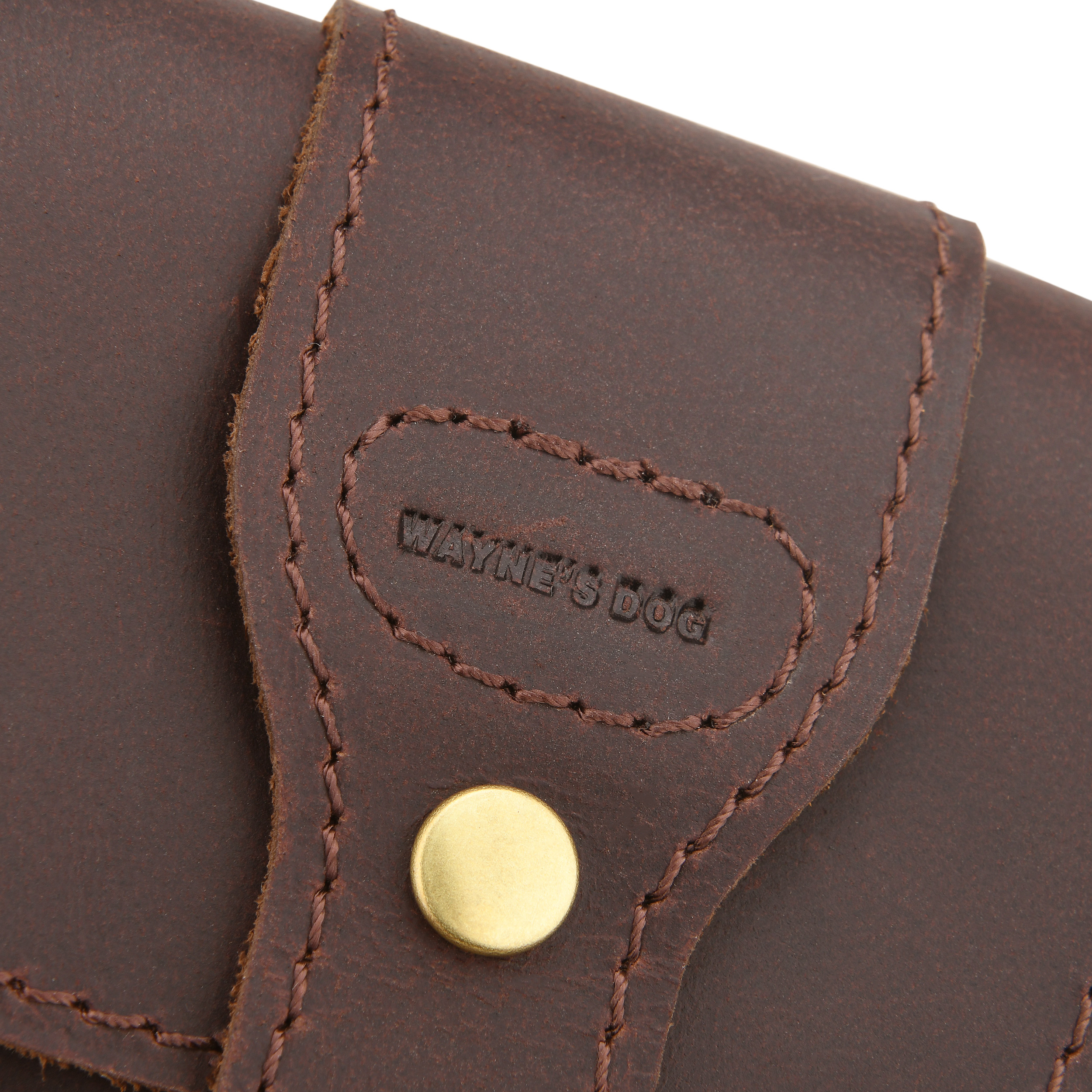WAYNE'S DOG Leather Rifle Ammo Wallet Shell Cartridge Pouch Holder Ammo Carrier .308 .30-06