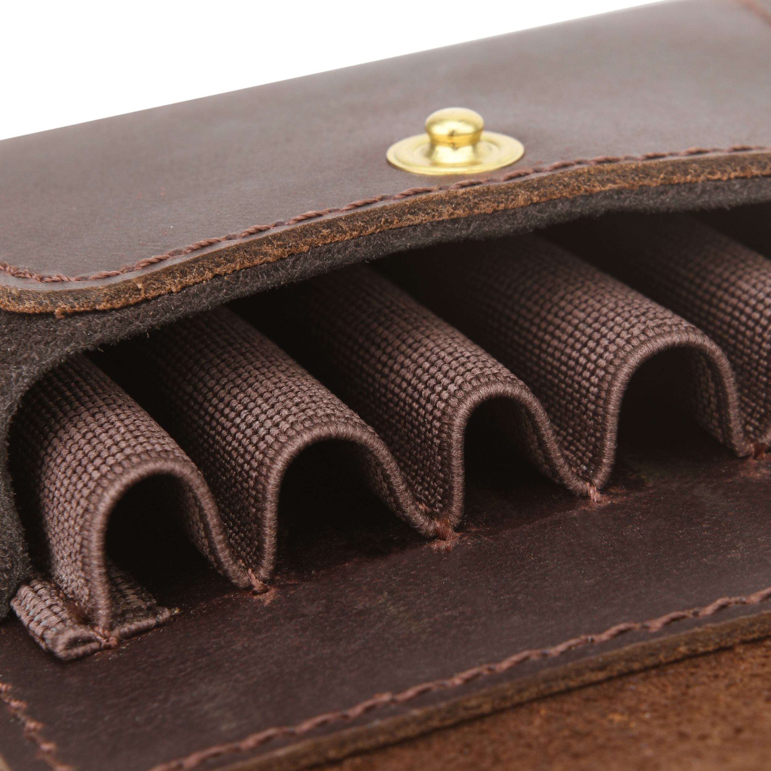 WAYNE'S DOG Leather Rifle Ammo Wallet Shell Cartridge Pouch Holder Ammo Carrier .308 .30-06