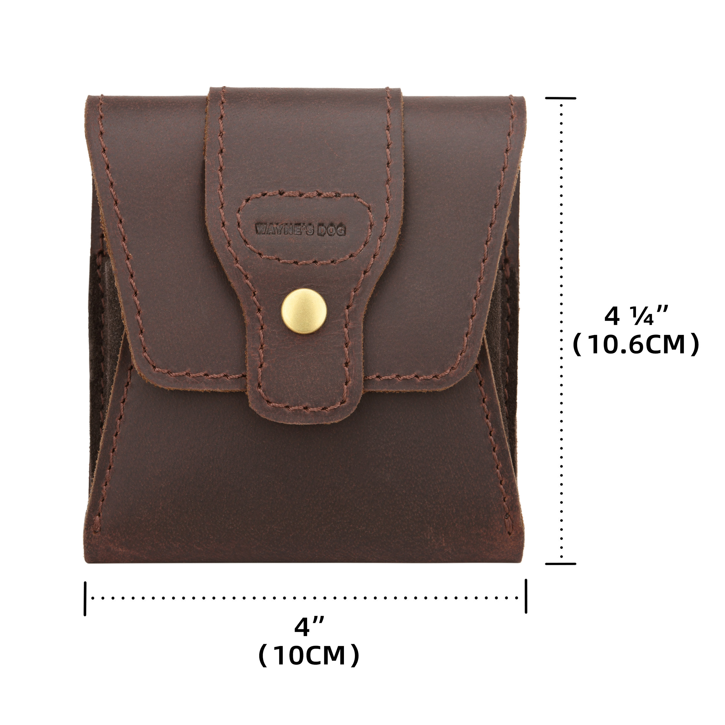 WAYNE'S DOG Leather Rifle Ammo Wallet Shell Cartridge Pouch Holder Ammo Carrier .308 .30-06