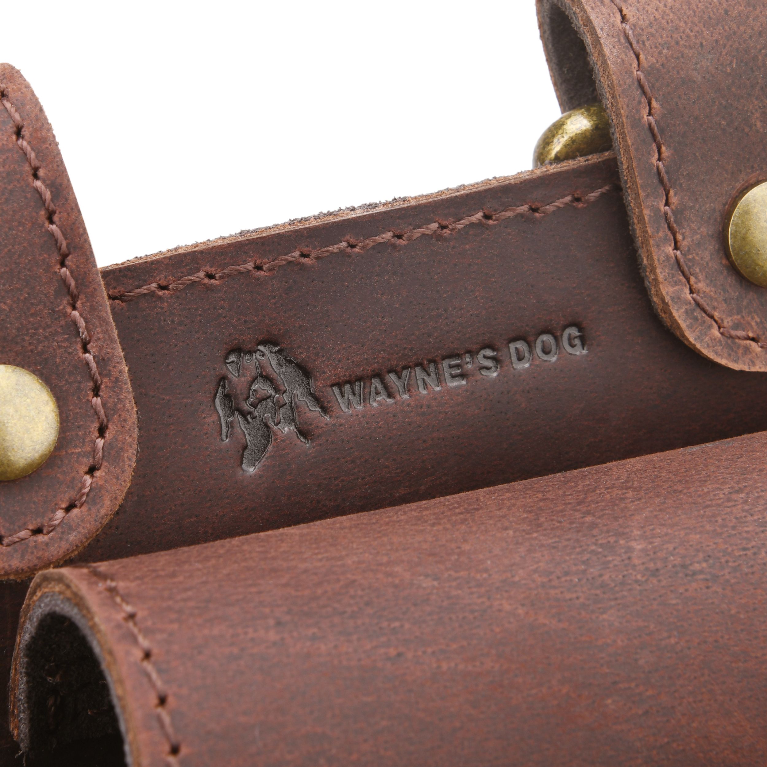 WAYNE'S DOG Adjustable Cowhide Leather Chest Rig Pistol Holster with Shoulder Strap