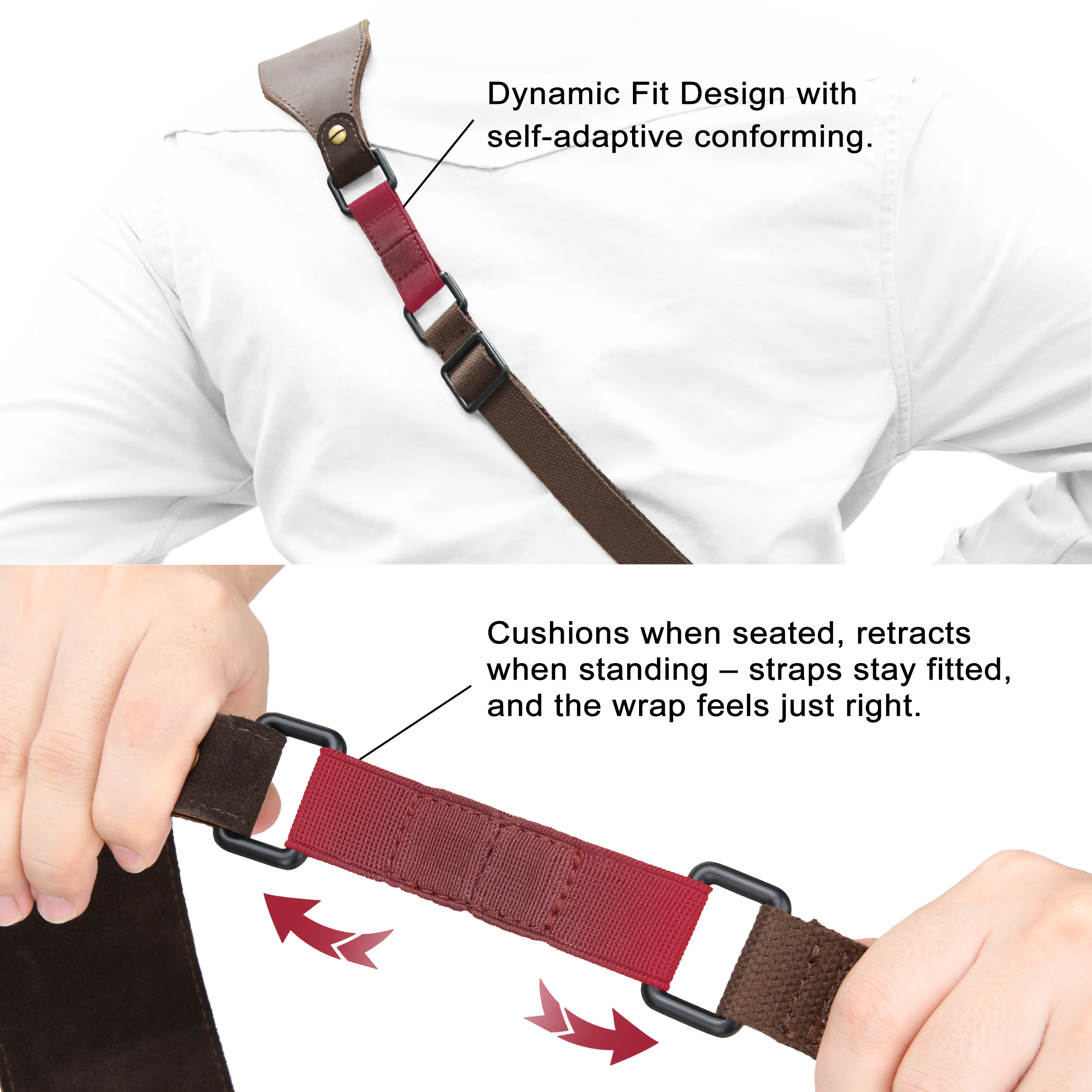 WAYNE'S DOG Leather Shoulder Holster System with Double Magazine Carrier | Leather Gun Holster for Concealed Carry