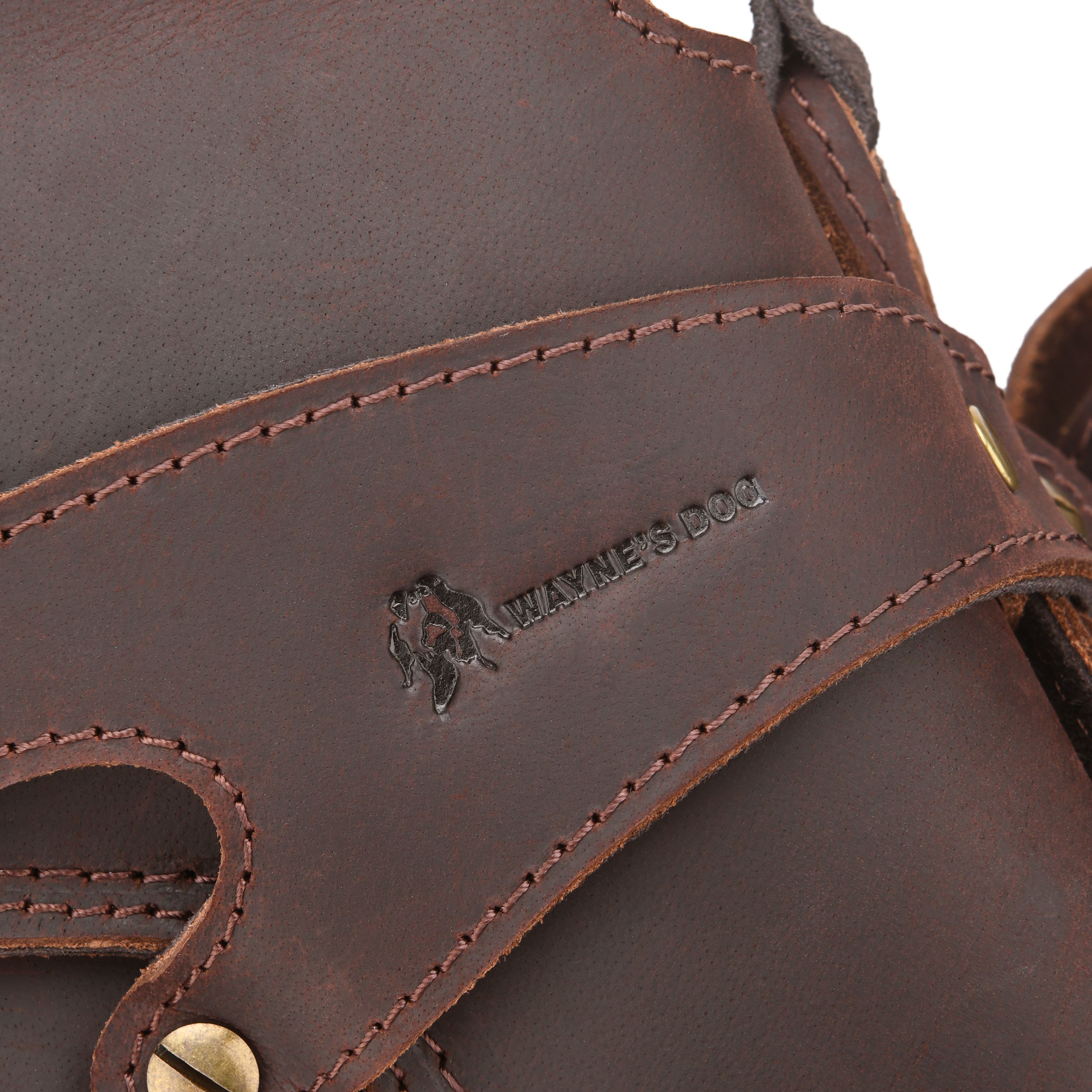 WAYNE'S DOG Leather Shoulder Holster System with Double Magazine Carrier | Leather Gun Holster for Concealed Carry