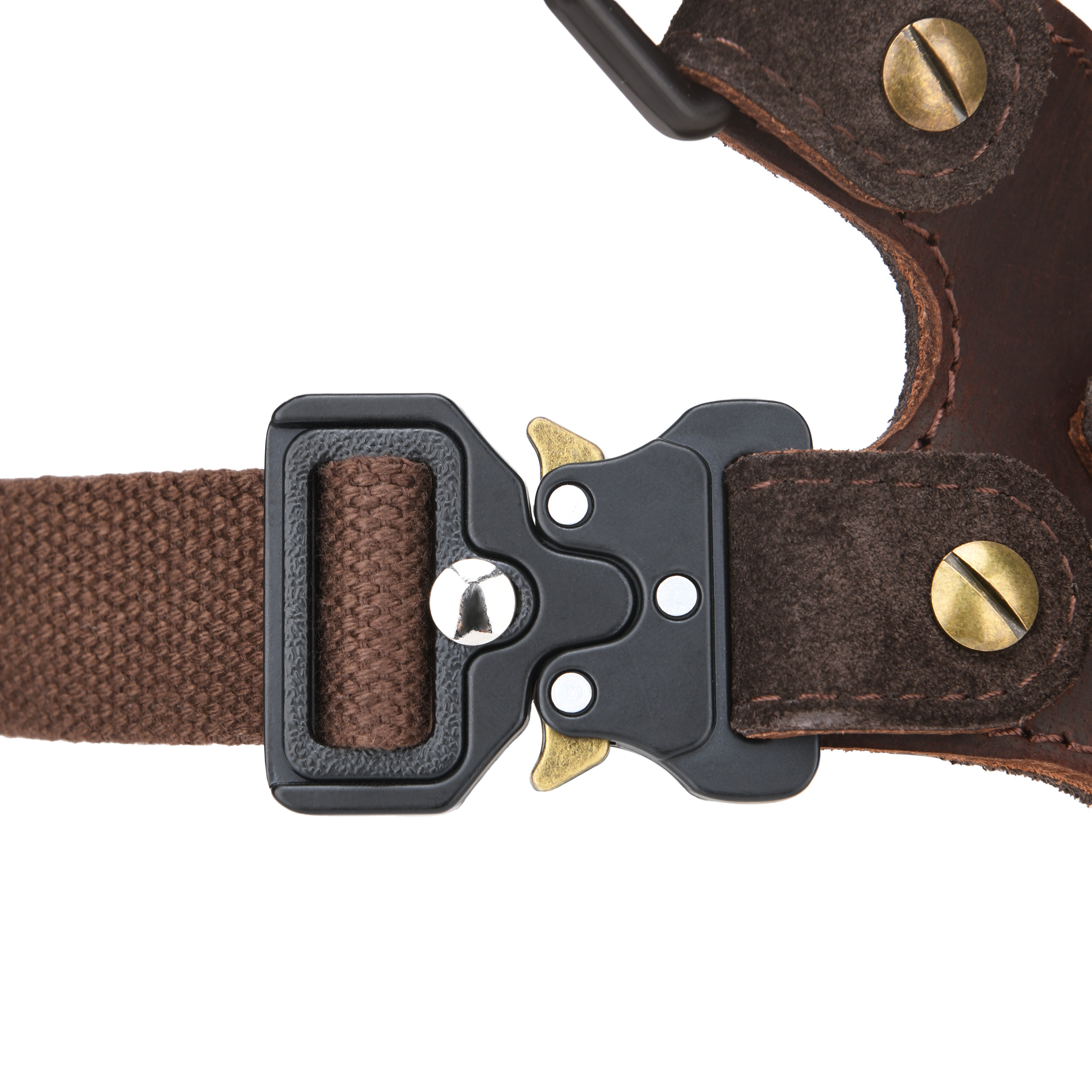 WAYNE'S DOG Leather Shoulder Holster System with Double Magazine Carrier | Leather Gun Holster for Concealed Carry