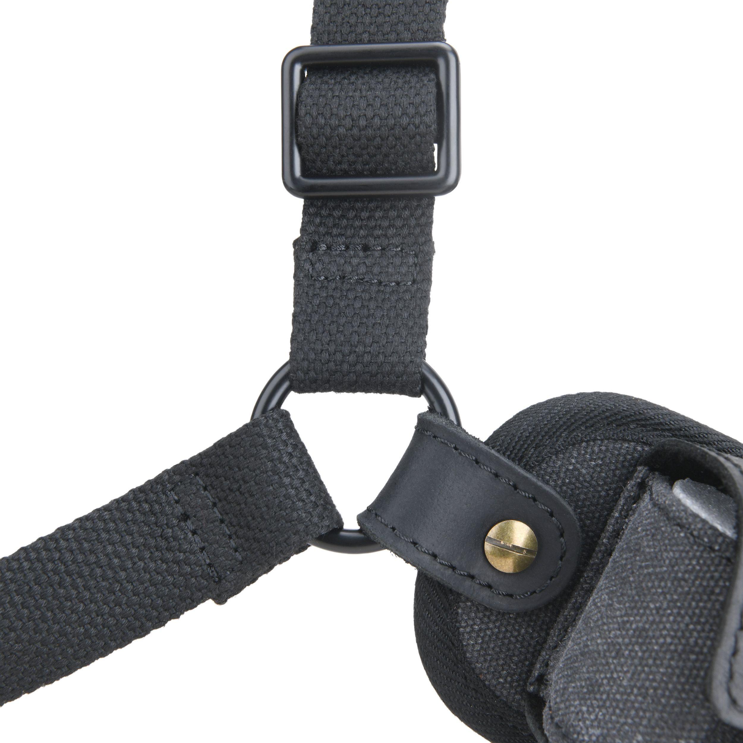 Canvas Pistol Chest Holster with Double Speedloader Holder Suit for Right Handed
