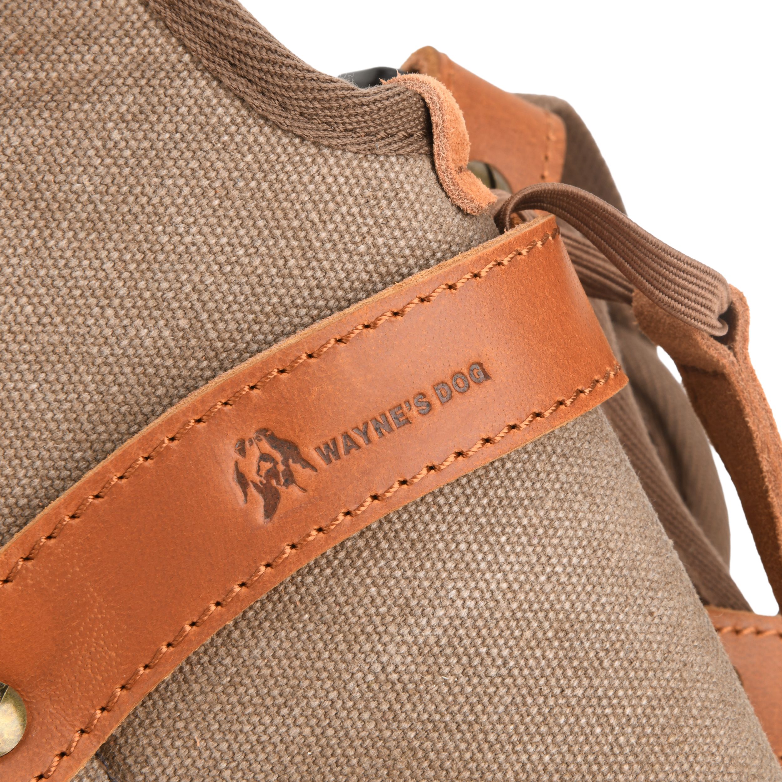 Canvas Pistol Chest Holster with Double Speedloader Holder Suit for Right Handed