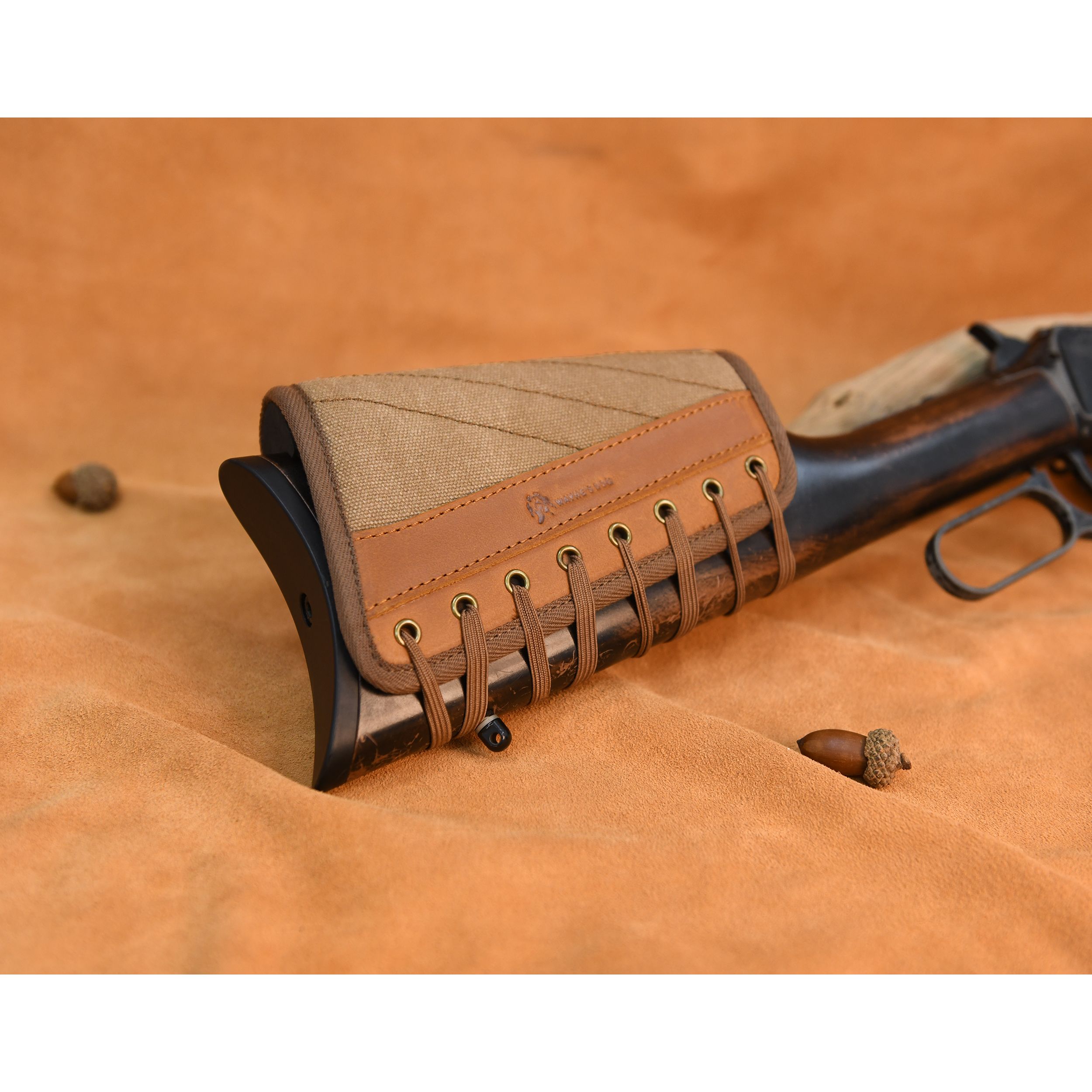 Non-slip Canvas Rifle Gun Recoil Pad Shotgun Buttstock Cover